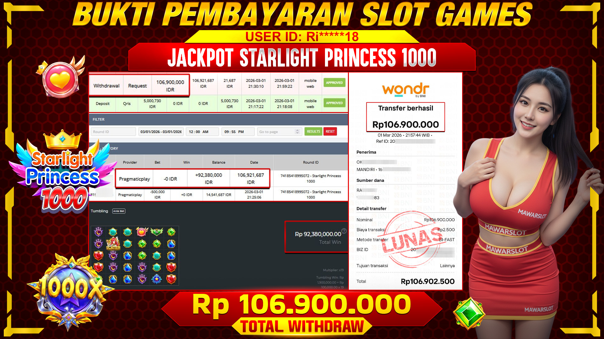 Era Keemasan Starlight 1000 Dimulai!