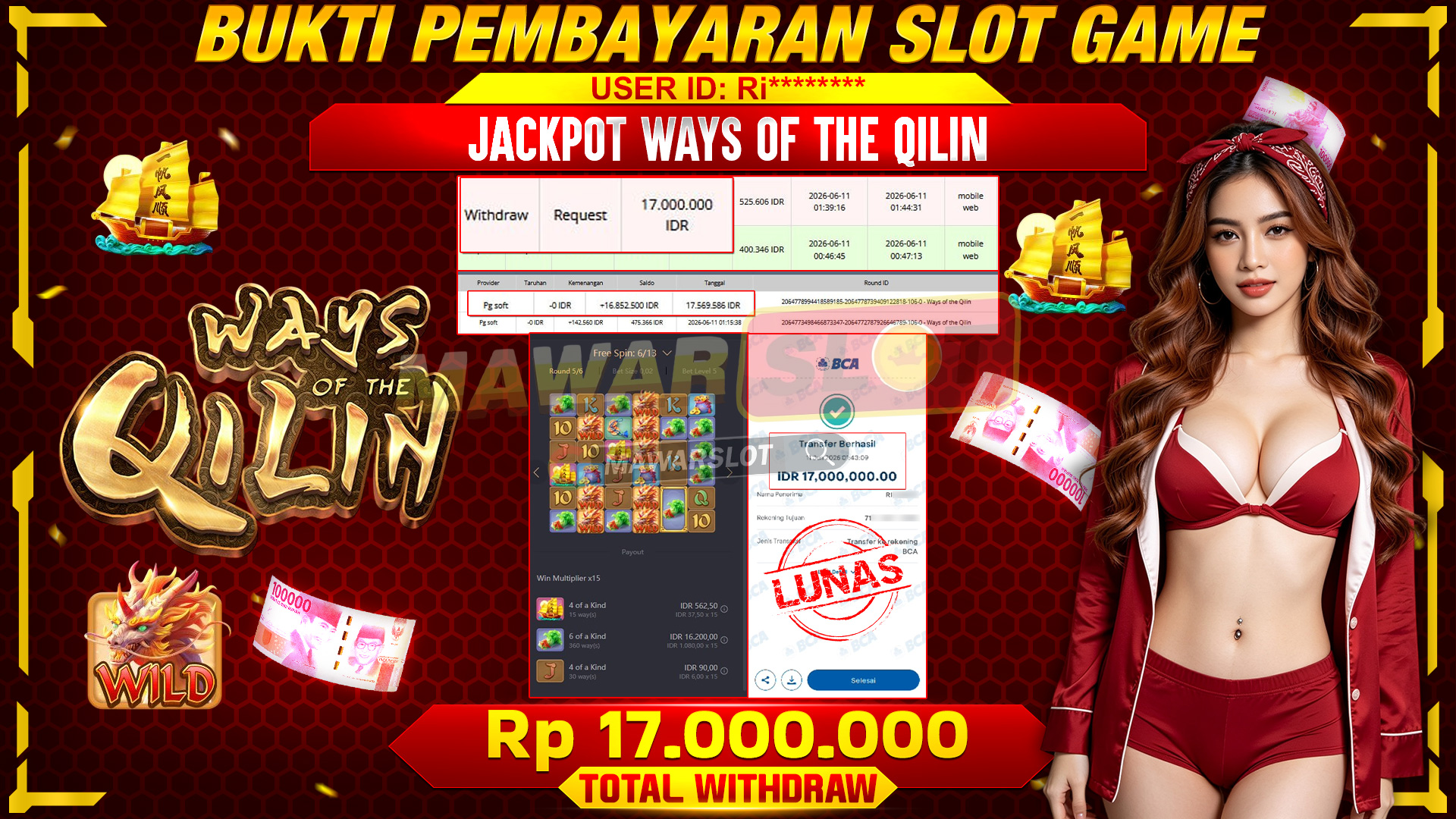 WAYS OF THE QILIN MUNCUL! Naga Keberuntungan Bawa Kejutan di Layar!