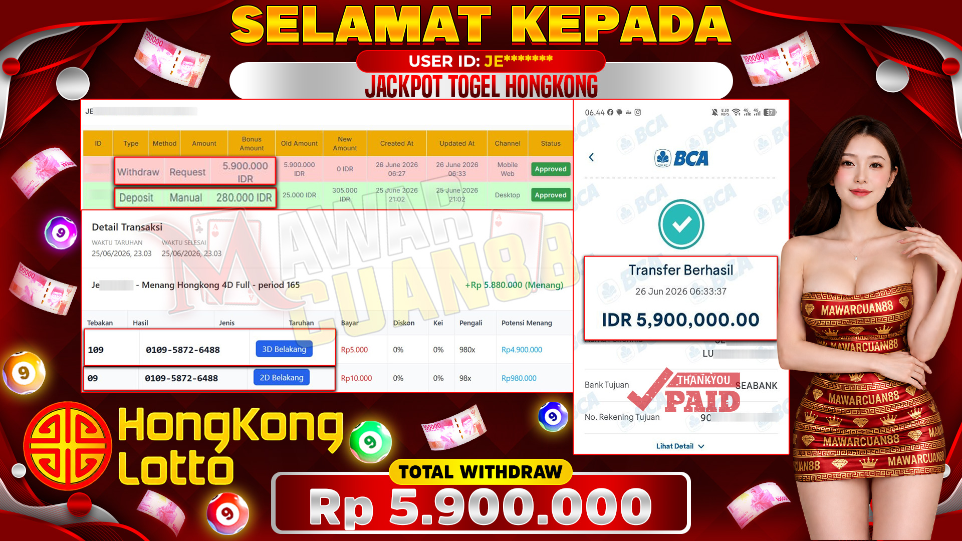 JACKPOT HONGKONG POOLS