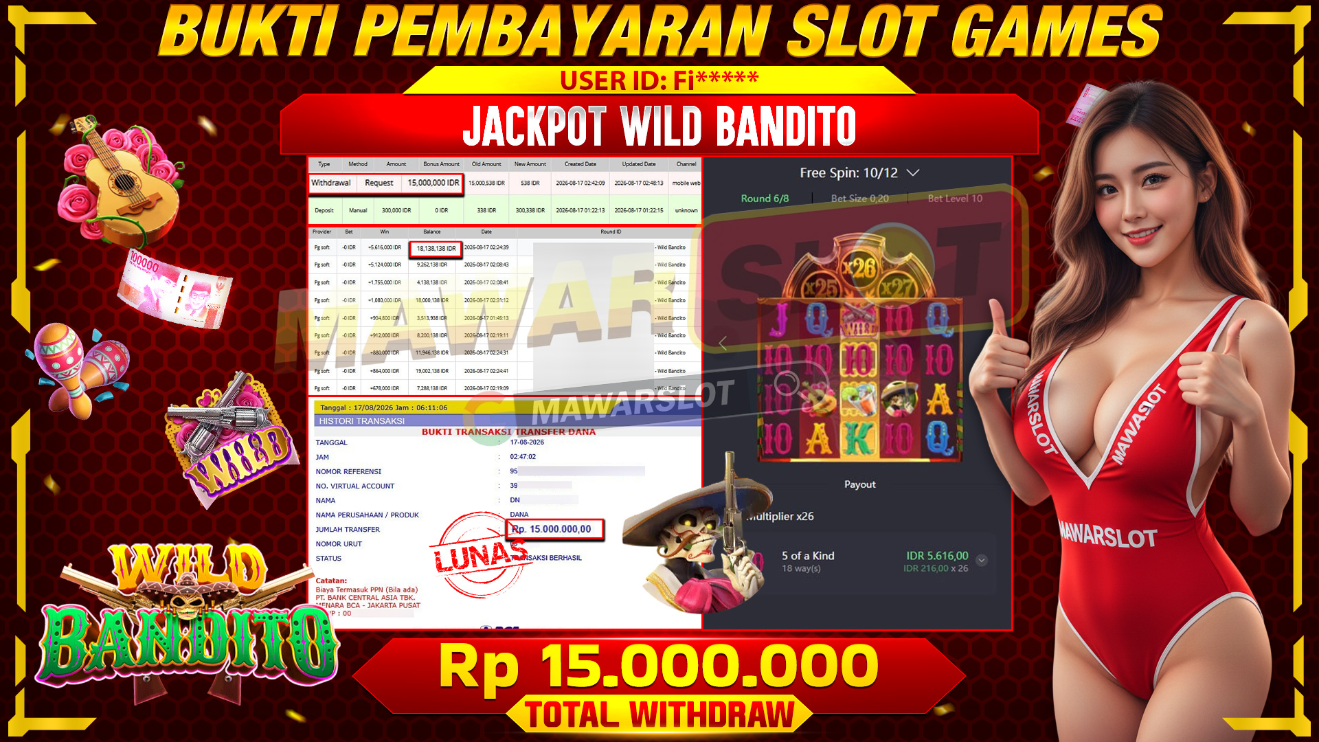 Musim Panen Jackpot: Petualangan Seru & Gacor di Wild Bandito