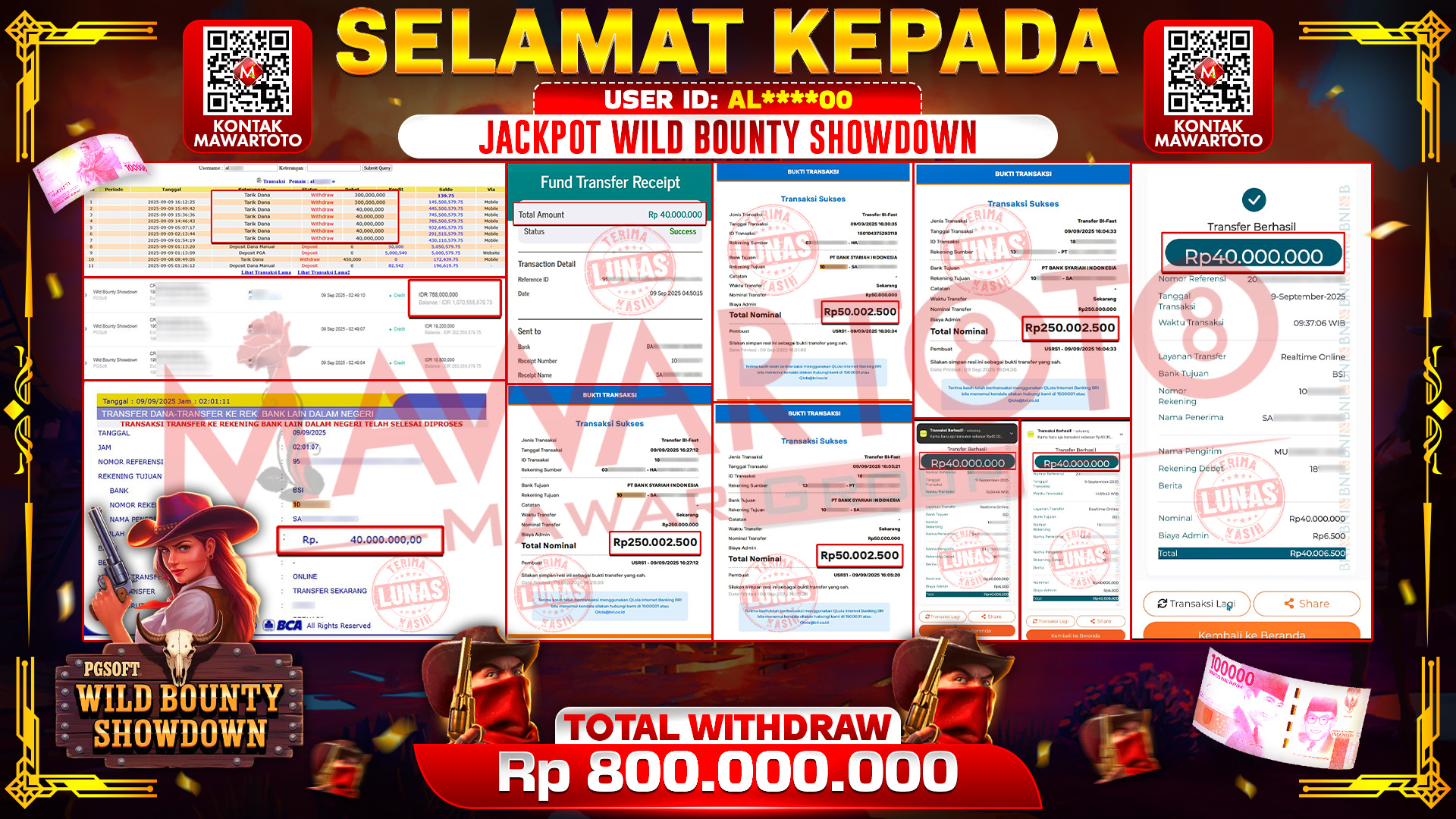 JACKPOT WILD BOUNTY SHOWDOWN