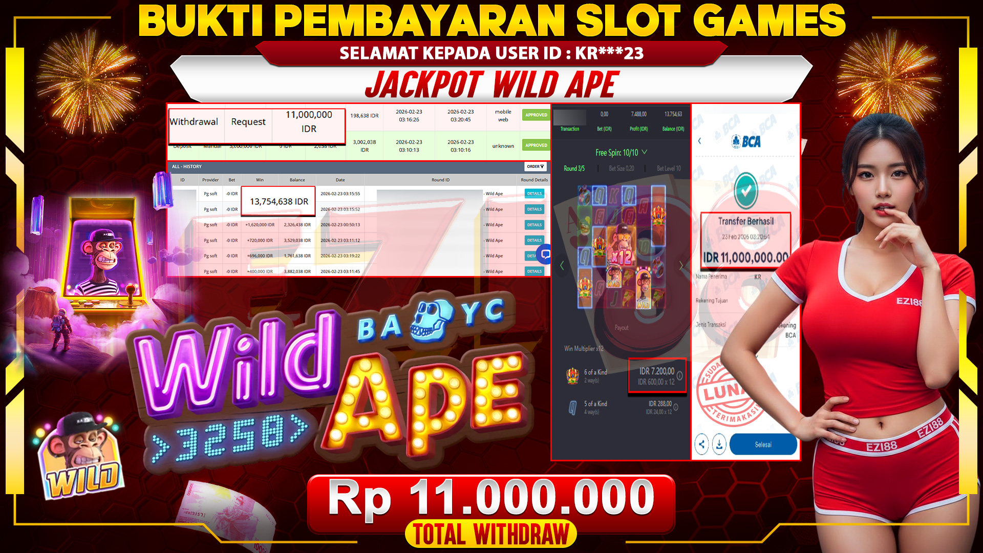 JACKPOT WILD APE