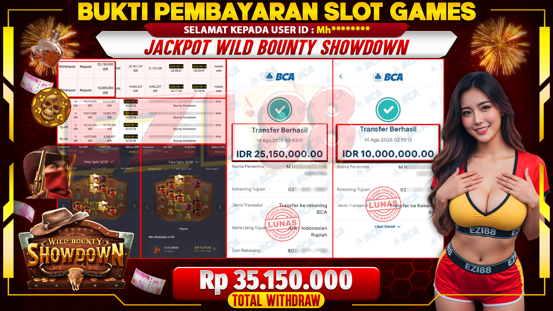 JACKPOT WILD BOUNTY SHOWDOWN