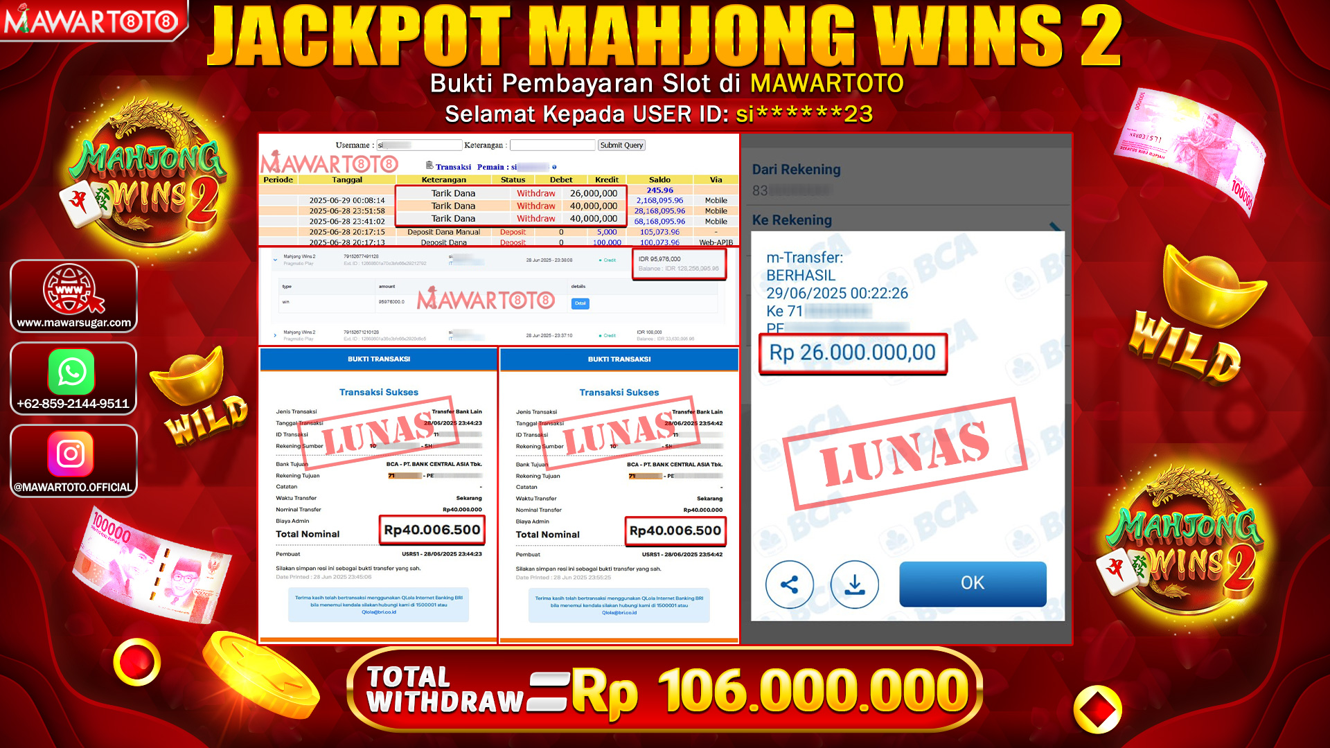 JACKPOT MAHJONG WINS 2