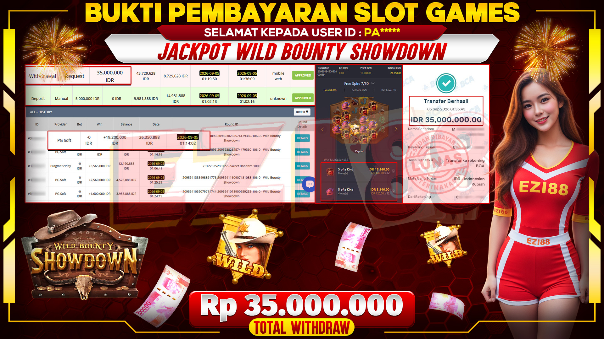 JACKPOT WILD BOUNTY SHOWDOWN
