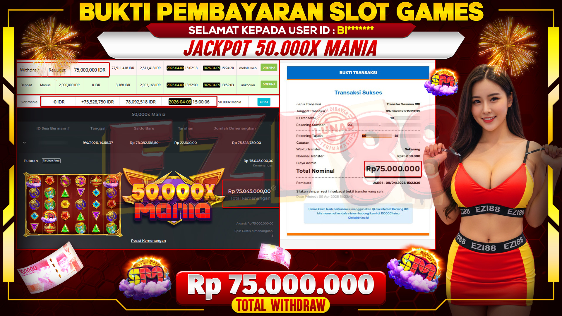 JACKPOT 50.000X MANIA
