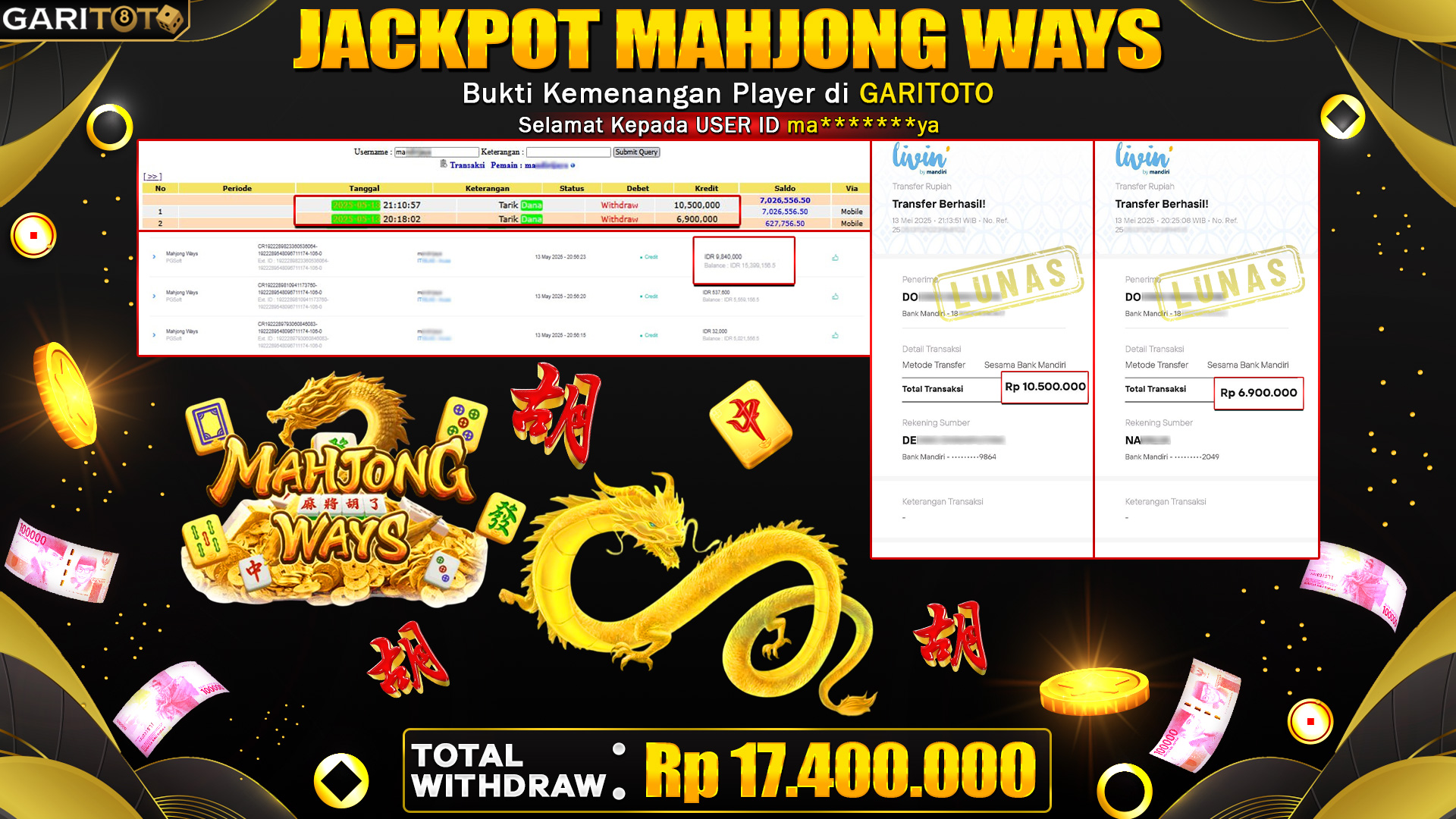 JACKPOT MAHJONG WAYS