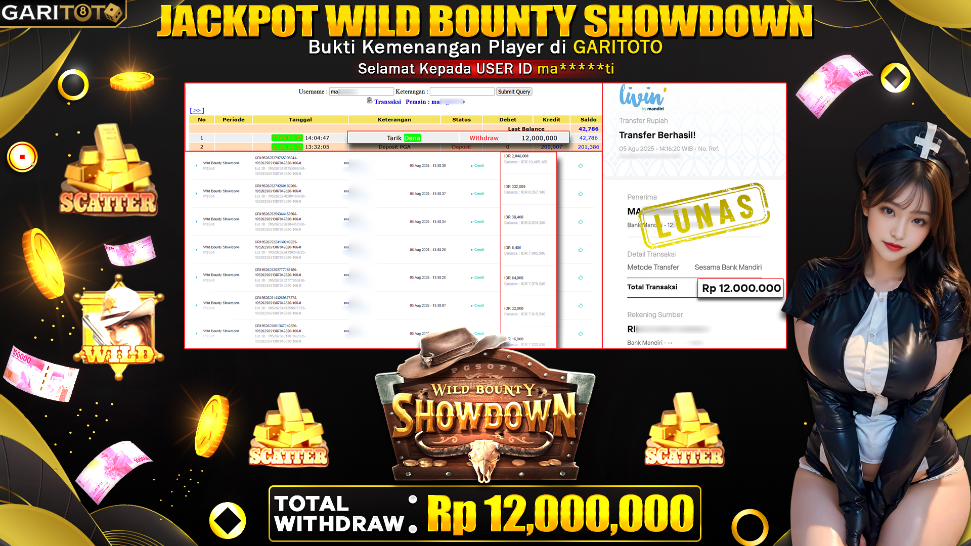 JACKPOT WILD BOUNTY SHOWDOWN