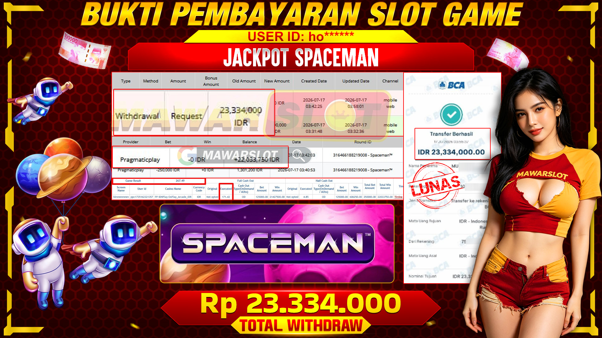 Meluncur Tanpa Batas Gravitasi: Misi Rahasia Spaceman Menuju Galaksi Cuan!