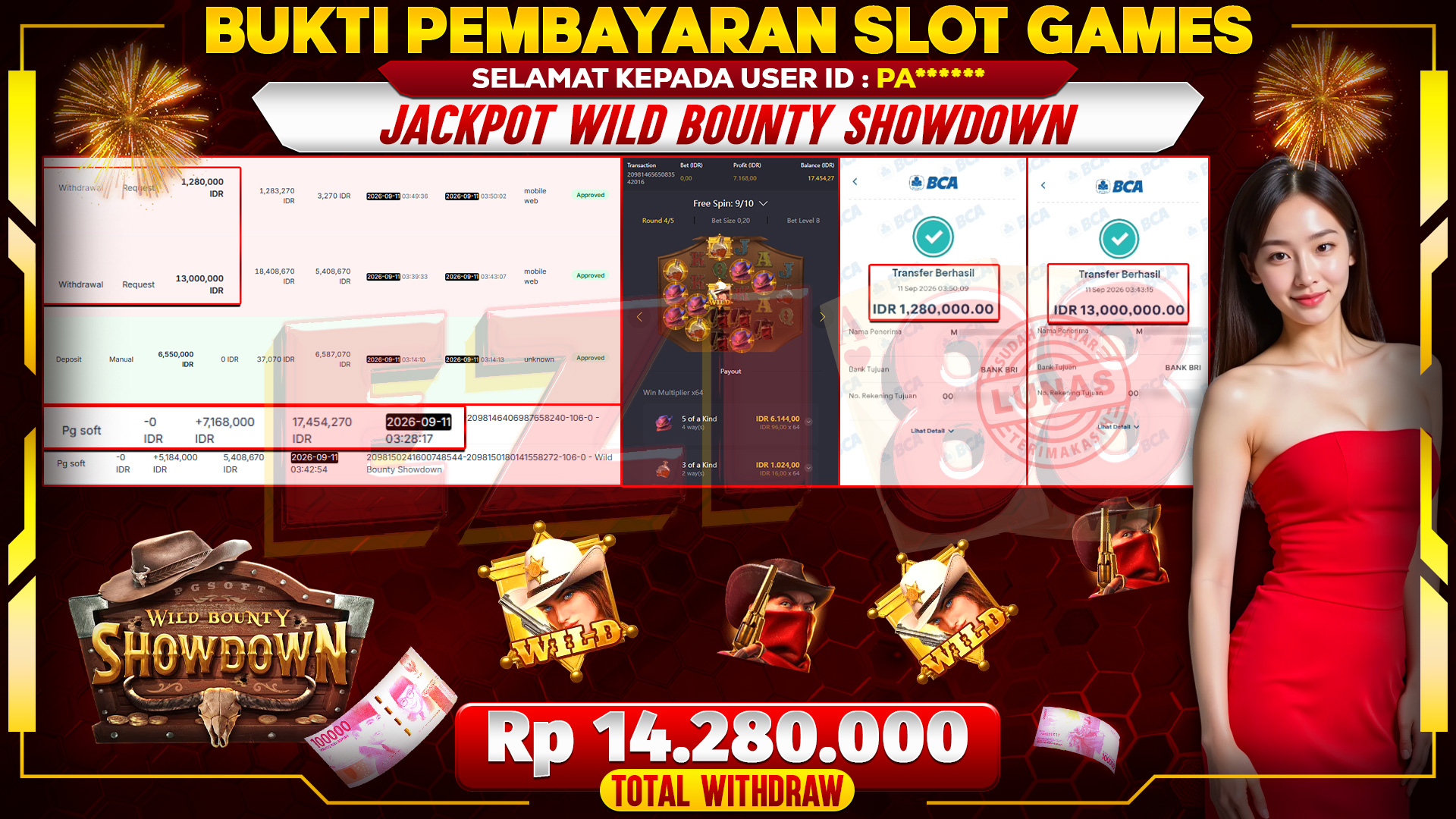 JACKPOT WILD BOUNTY SHOWDOWN