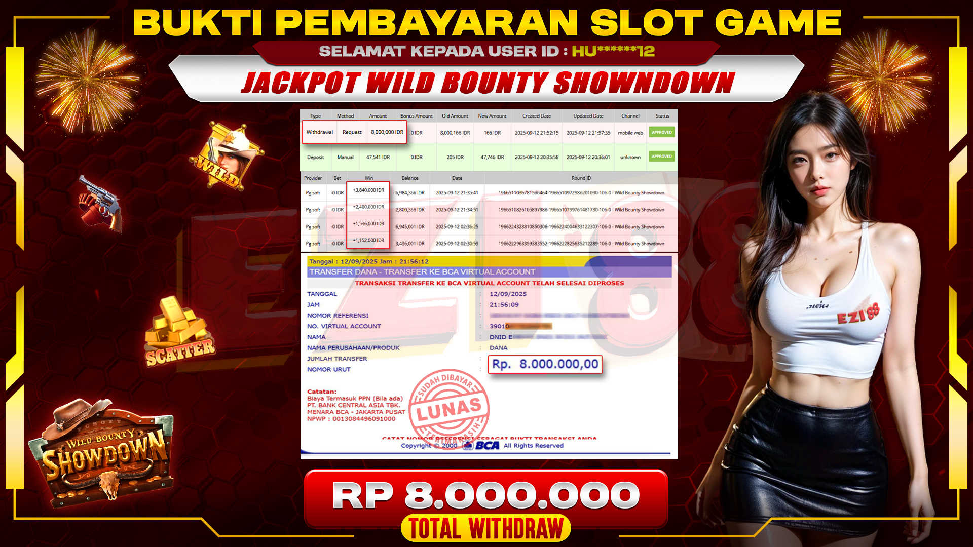 JACKPOT WILD BOUNTY SOWNDOWN