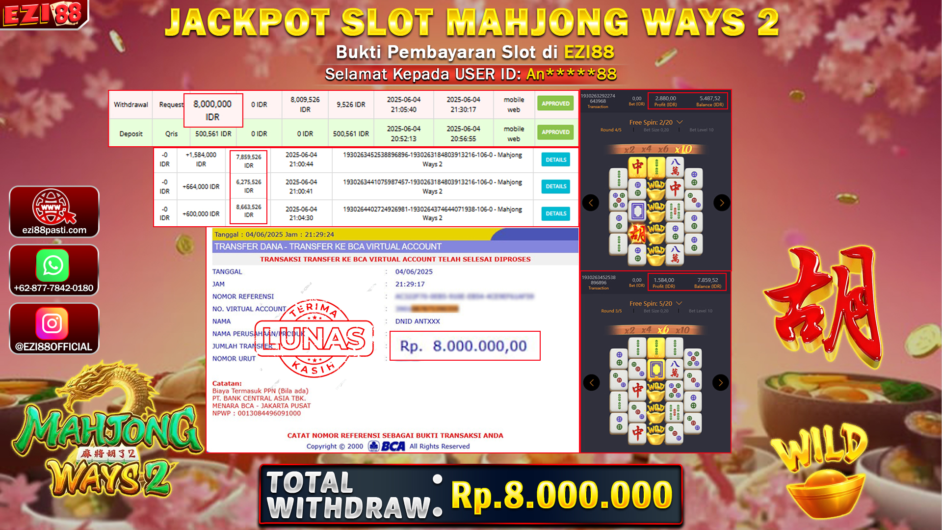 JACKPOT SLOT MAHJONG WAYS 2