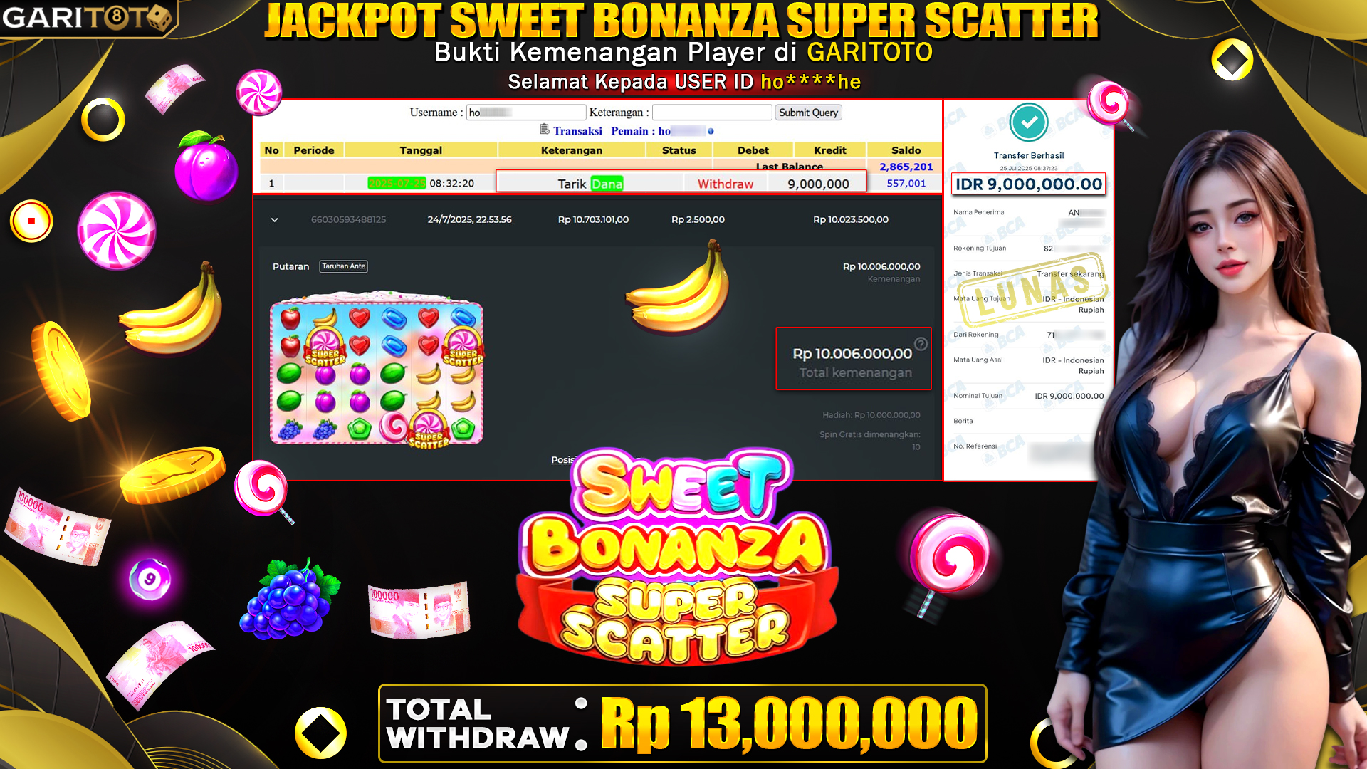 JACKPOT SWEET BONANZA SUPER SCATTER