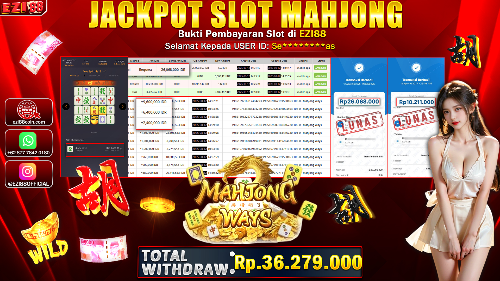 JACKPOT SLOT MAHJONG