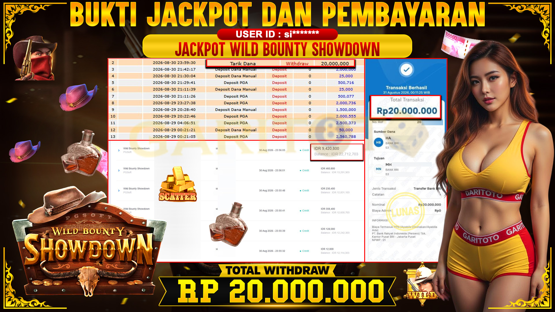 JACKPOT  Wild Bounty Showdown
