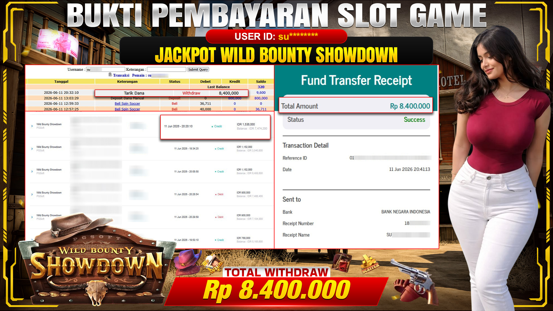 💰🎉 TOTO80 – JACKPOT SLOT WILD BOUNTY SHOWDOWN  RP. 8.400,000,- TELAH DIBAYARKAN!💰🎉