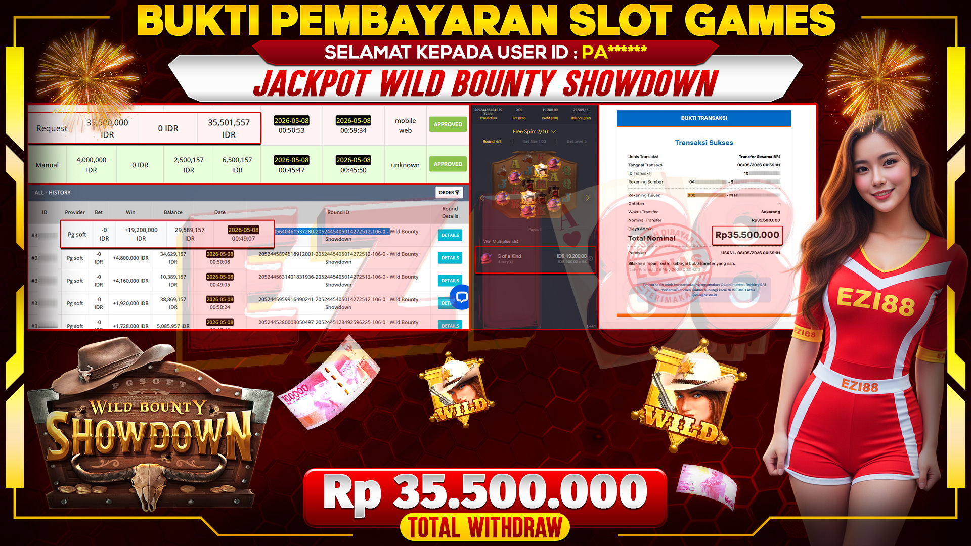 JACKPOT WILD BOUNTY SHOWDOWN