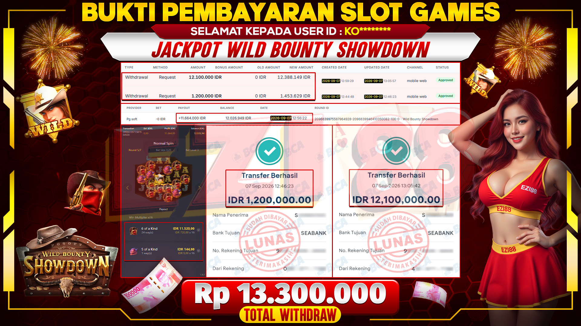 JACKPOT WILD BOUNTY SHOWDOWN
