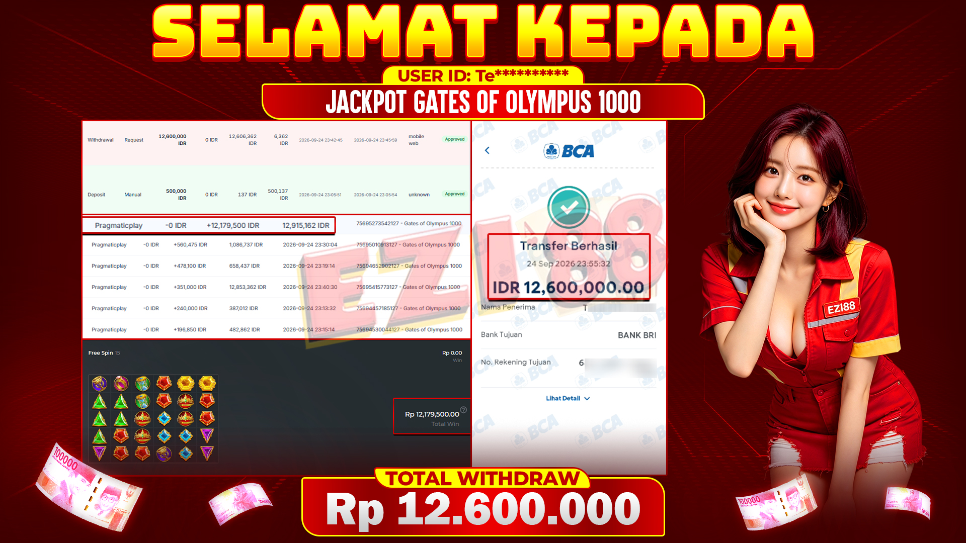 JACKPOT GATES OF OLYMPUS 1000