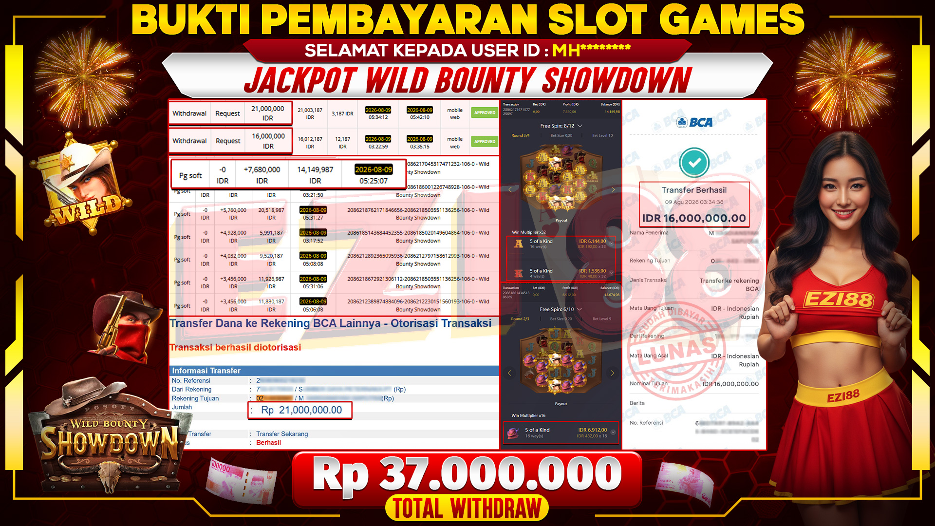 JACKPOT WILD BOUNTY SHOWDOWN