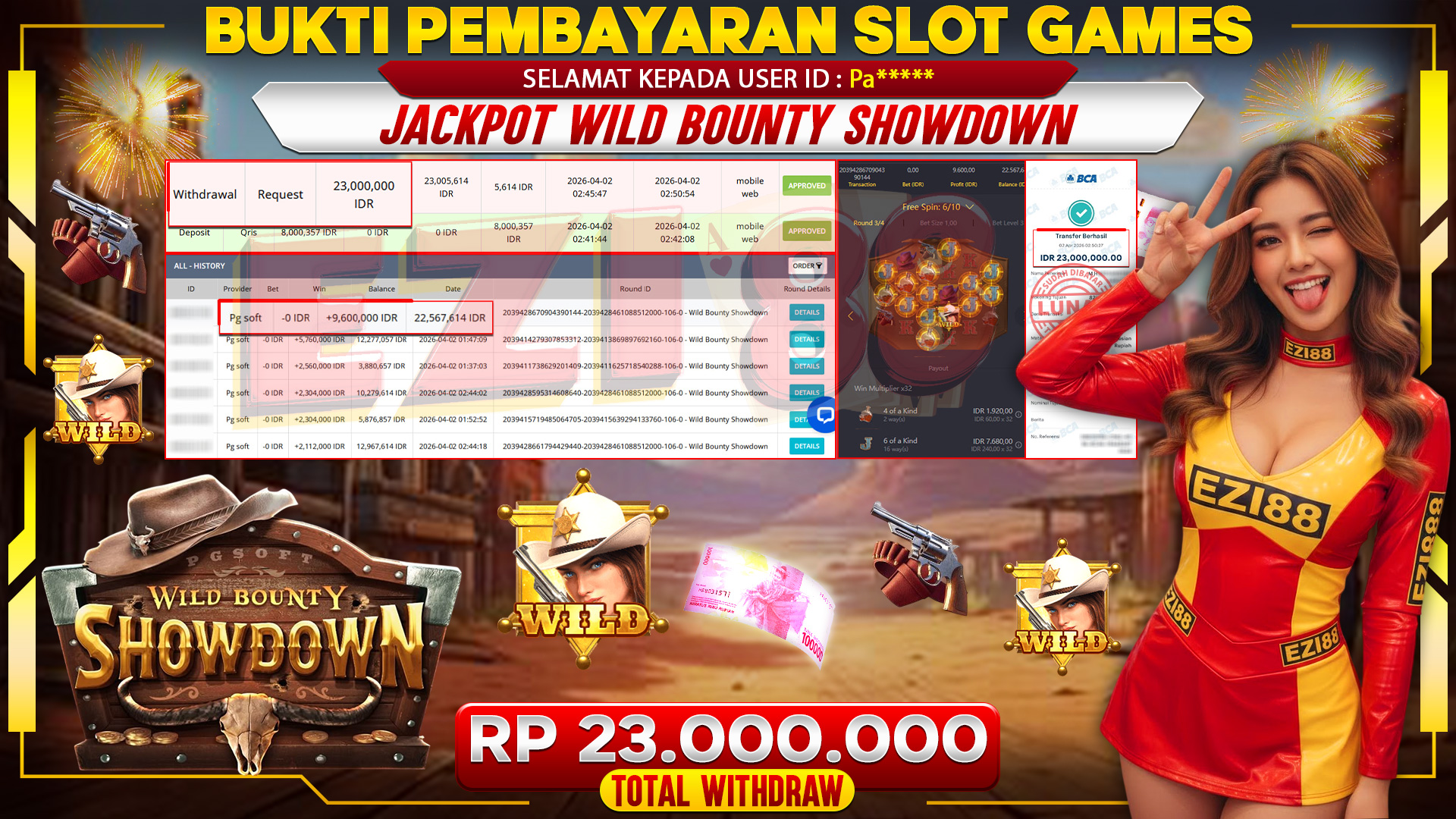 JACKPOT WILD BOUNTY SHOWDOWN