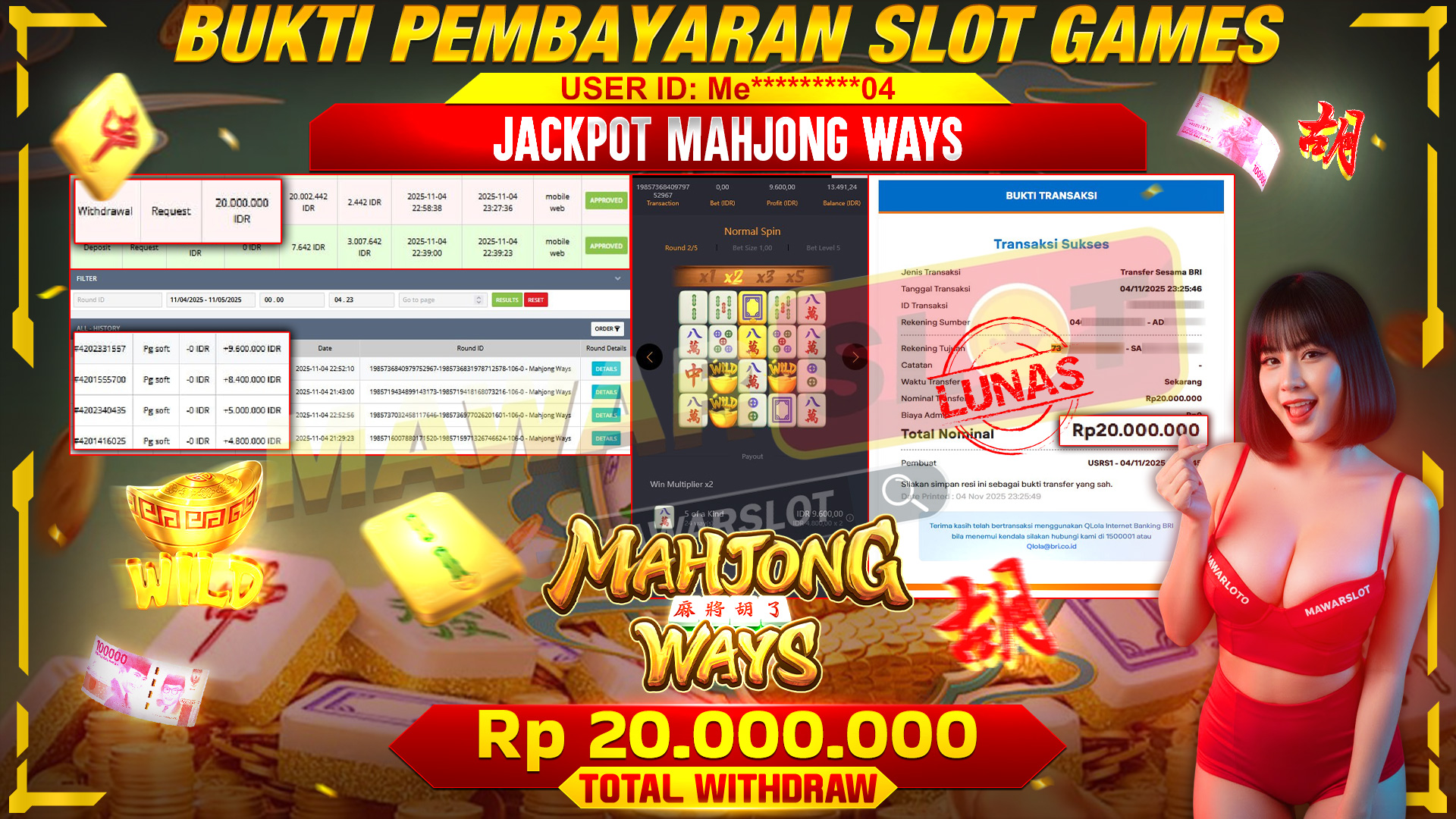 JP 20 Juta! Mahjong Ways Buktikan Siapa yang Paling Gacor