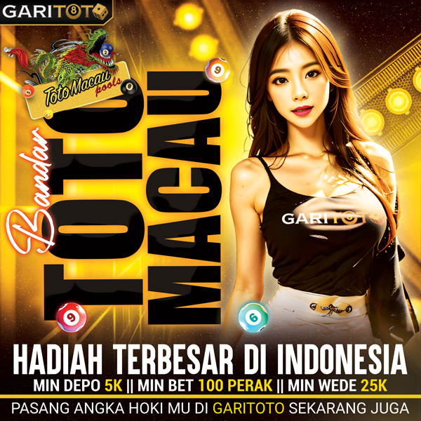 GARITOTO | Main Toto Macau Jackpot Puluhan Juta