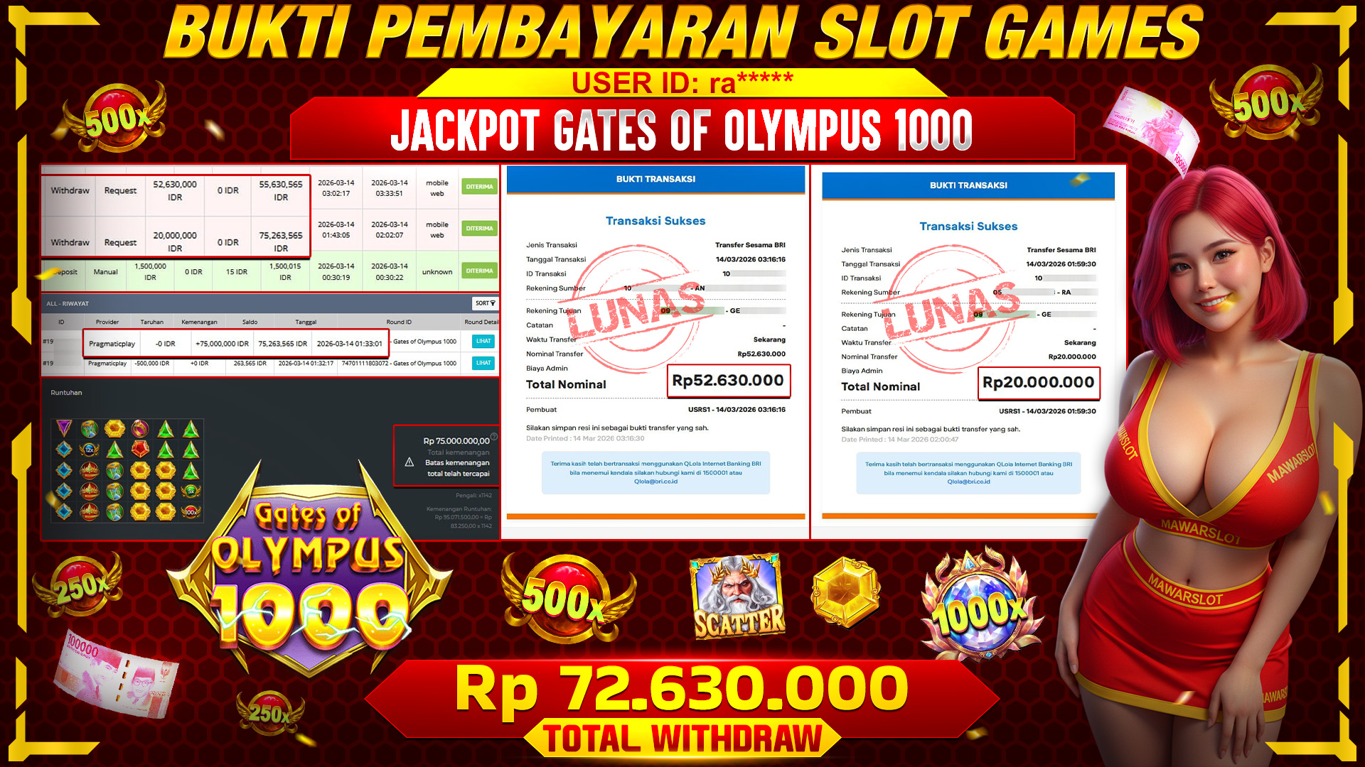 Sekali Disambar Zeus, Langsung Jadi Sultan!