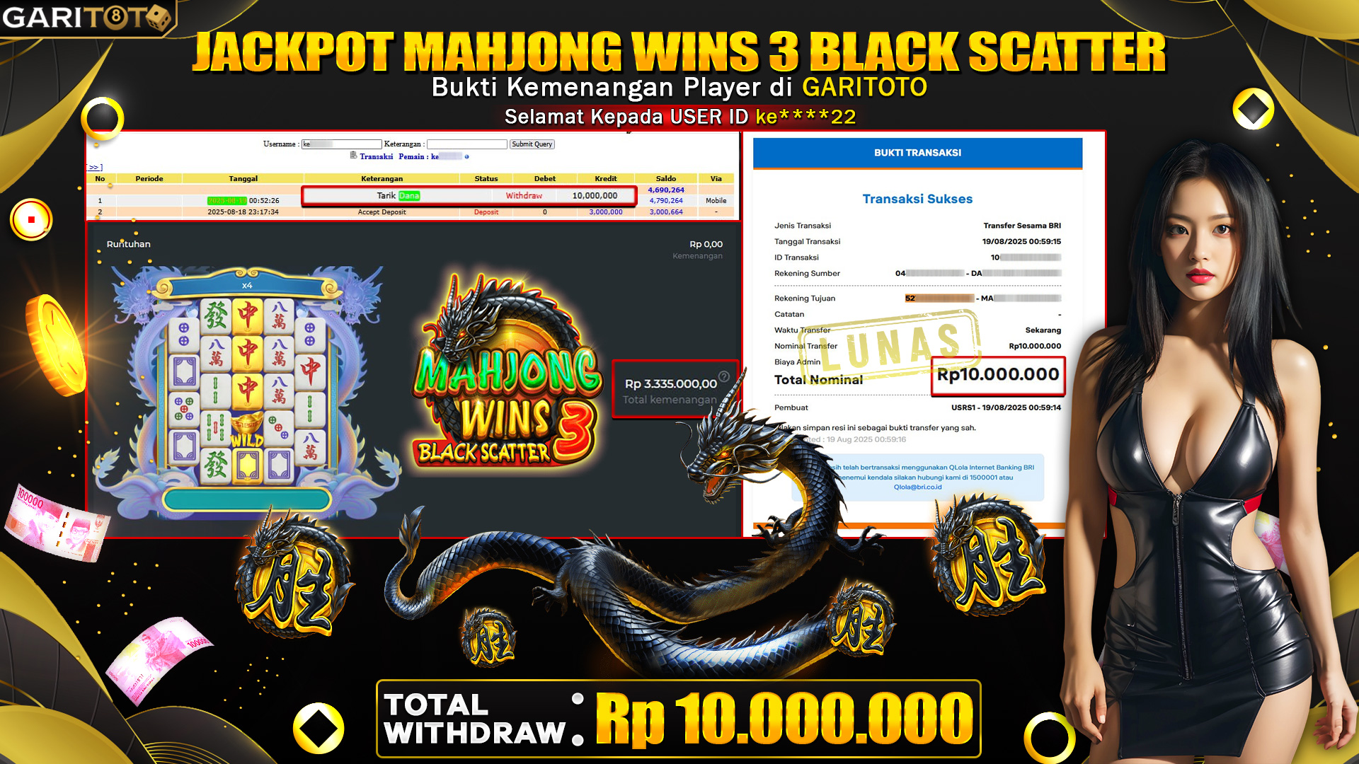 JACKPOT MAHJONG WINS 3 BLACK SCATTER