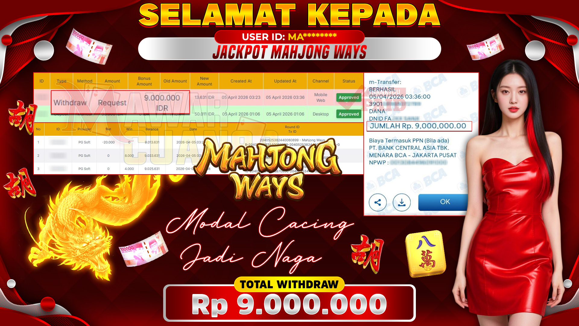 JACKPOT DI MAHJONG WAYS