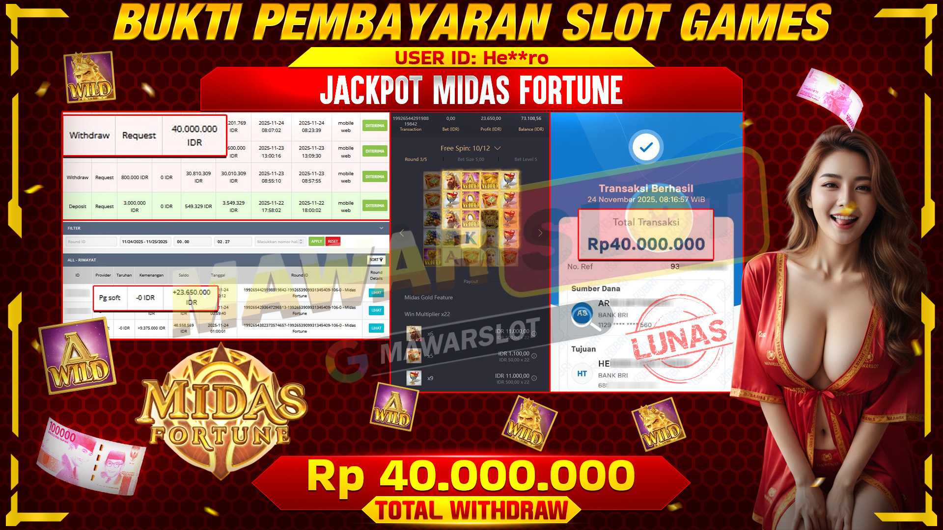 Midas Fortune, Sentuhan Emas yang Mengubah Segalanya.