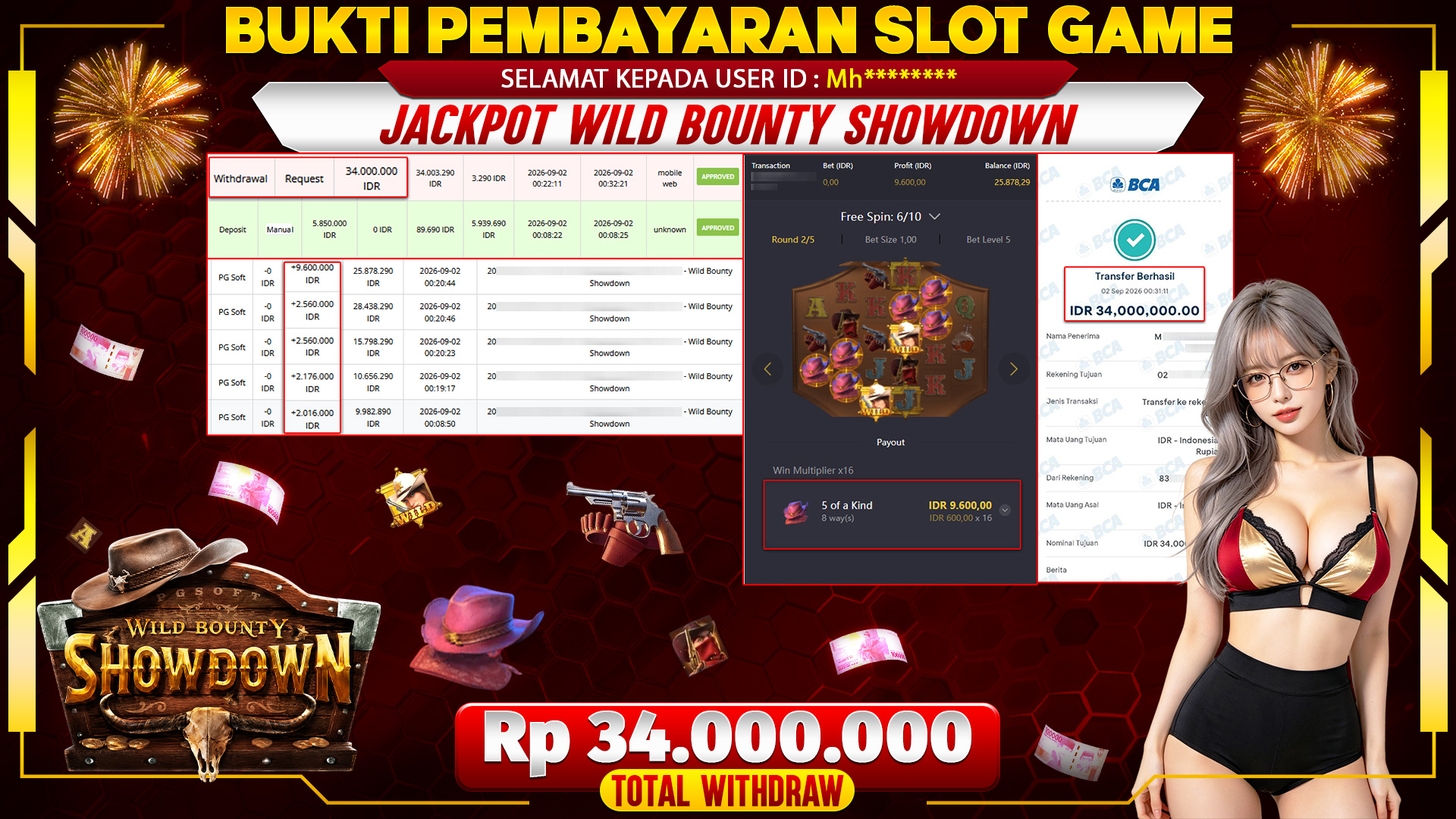 JACKPOT WILD BOUNTY SHOWDOWN