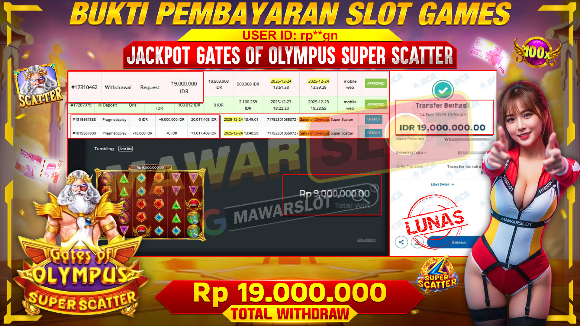 Petir Zeus Mengamuk! Super Scatter Buka Gerbang Cuan