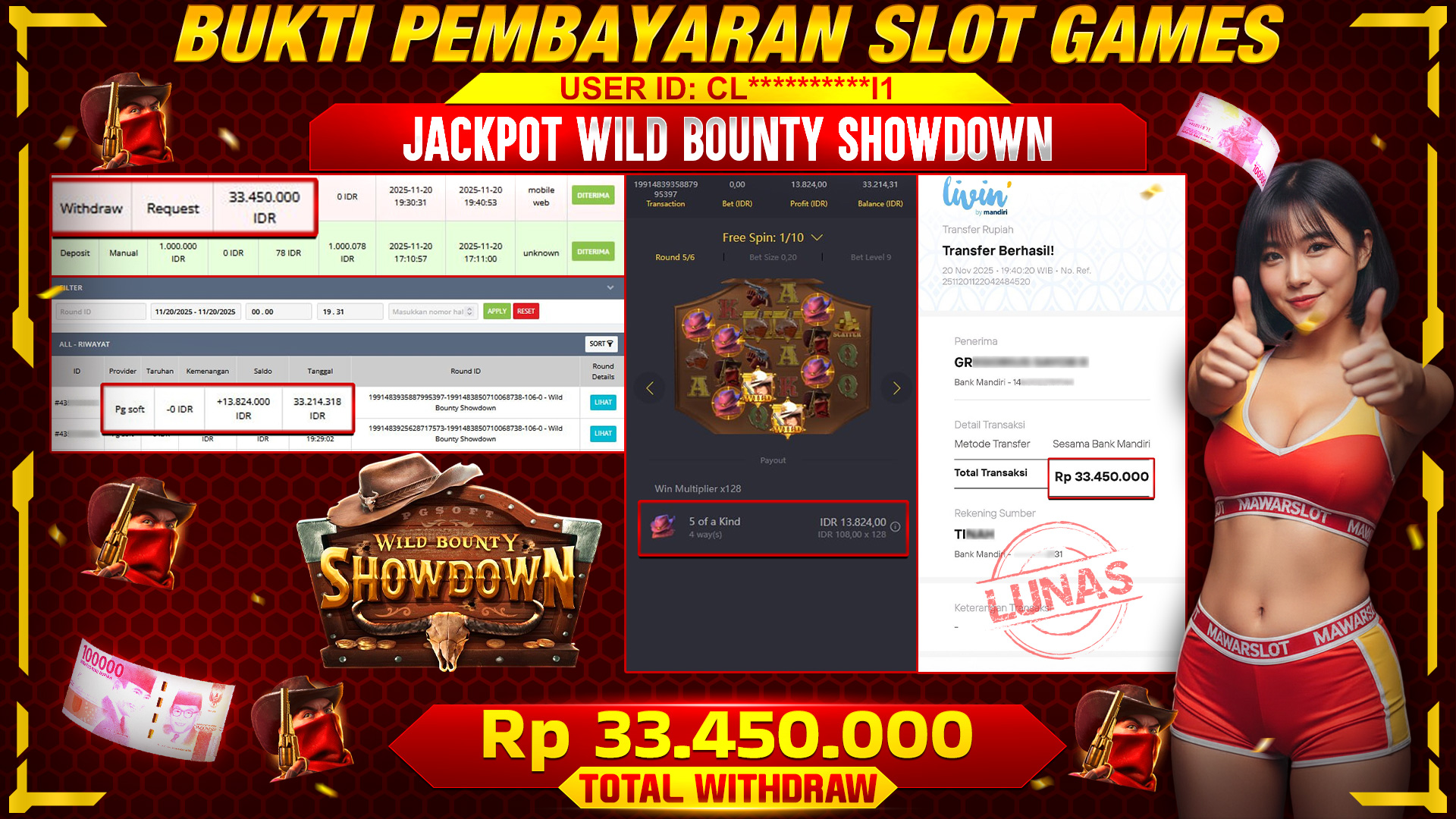 Sensasi Koboi Gila! Wild Bounty Showdown A Gacor Parah!