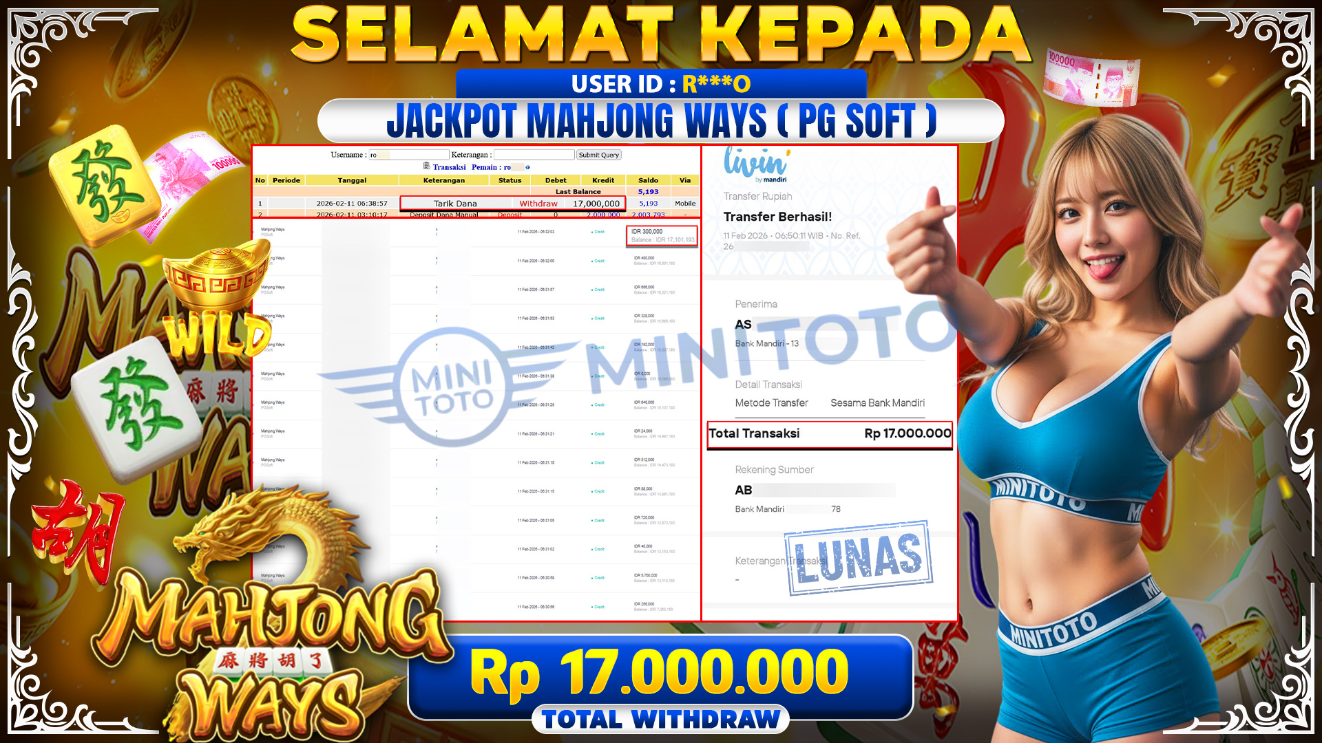 JACKPOT MAHYONG WAYS - PG SOFT