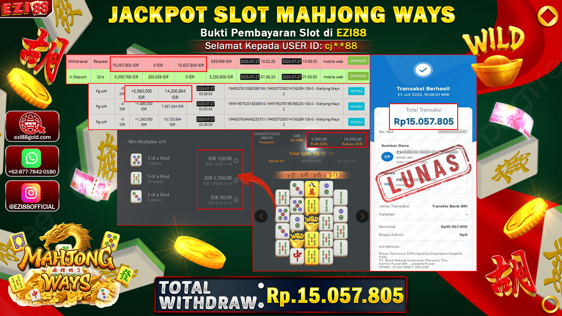JACKPOT SLOT MAHJONG WAYS