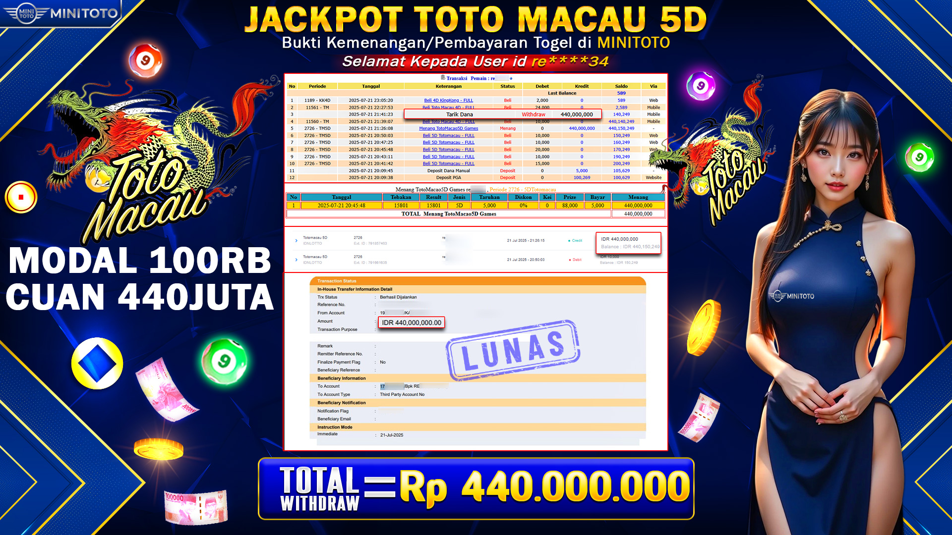JACKPPOT TOTO MACAU 5D
