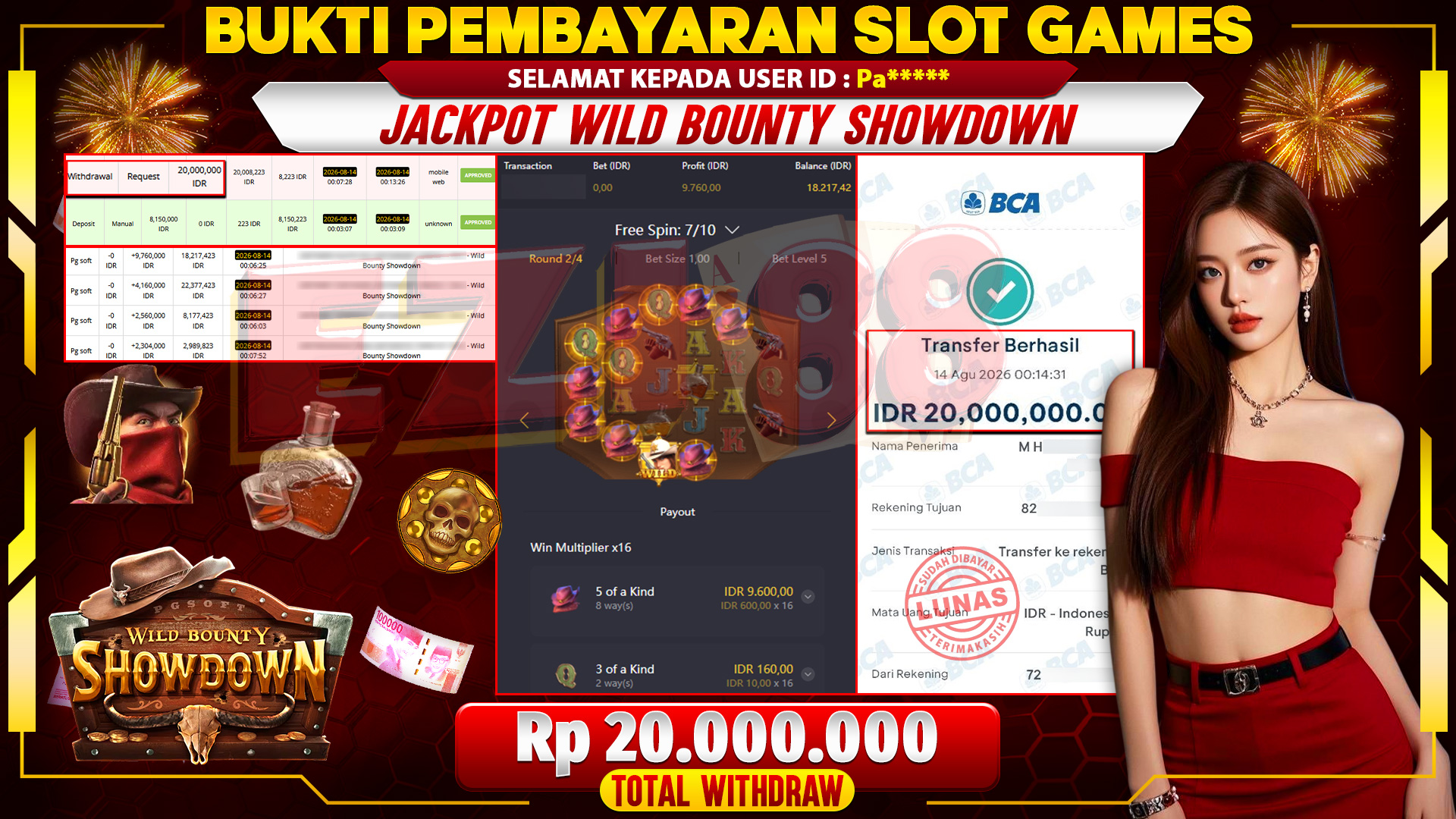 JACKPOT WILD BOUNTY SHOWDOWN