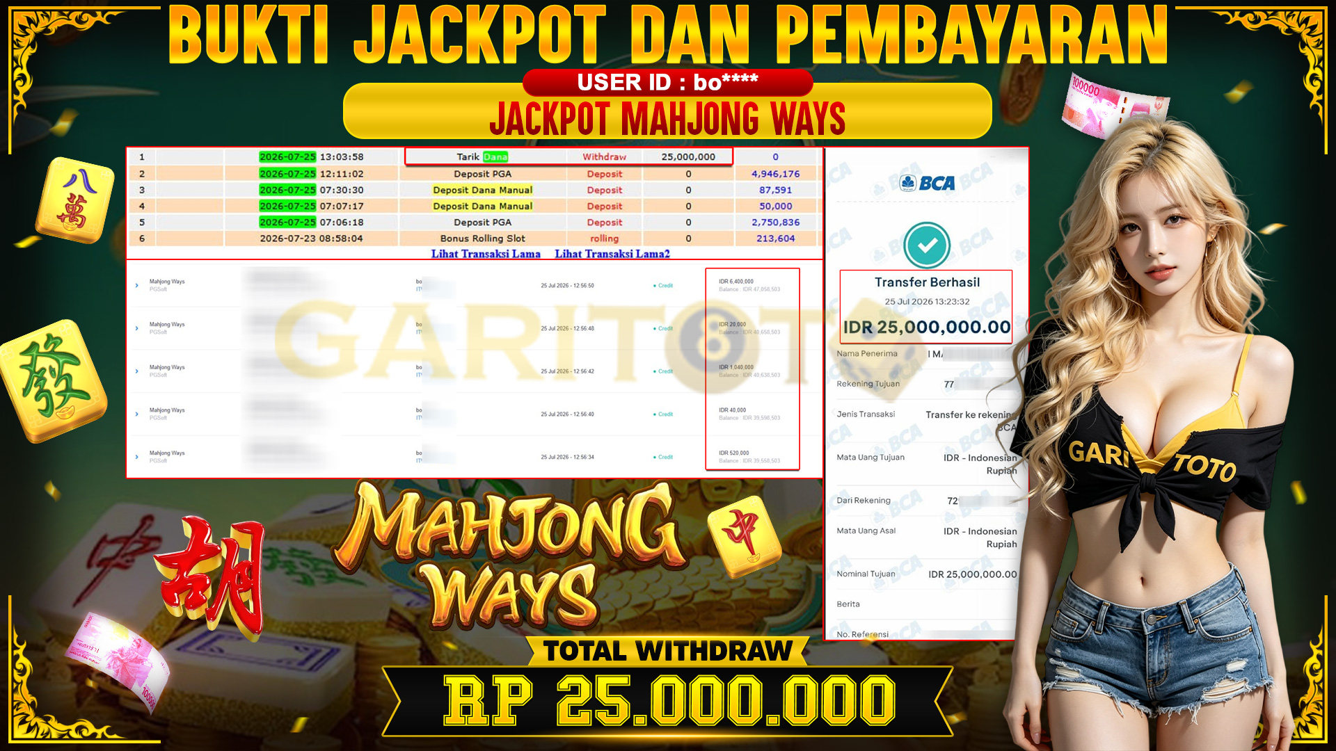 JACKPOT MAHJONG WAYS 