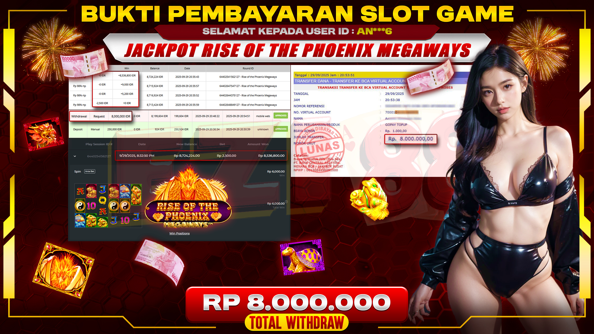 JACKPOT RISE OF THE PHOENIX MEGAWAYS