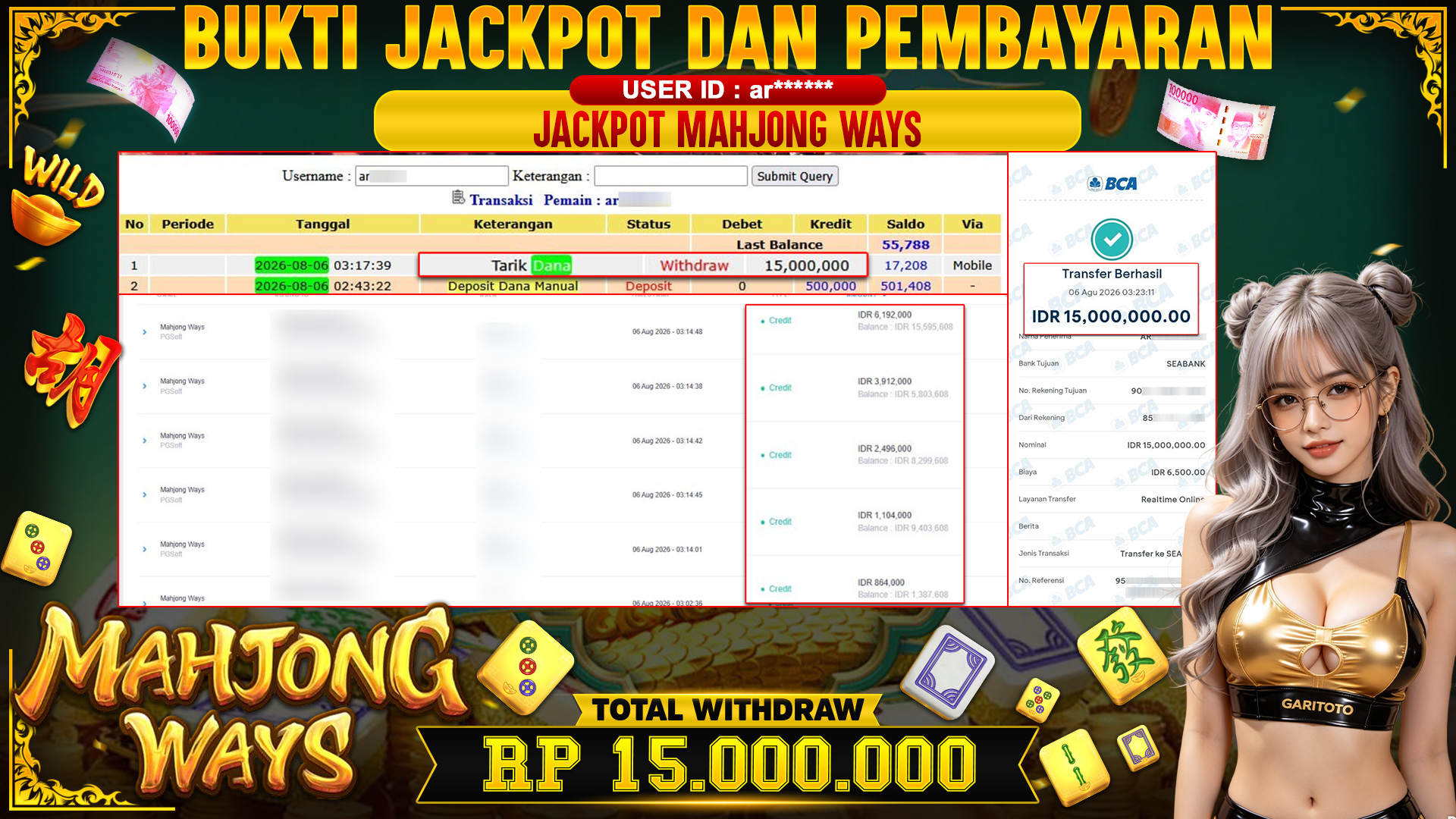 JACKPOT MAHJONG WAYS 