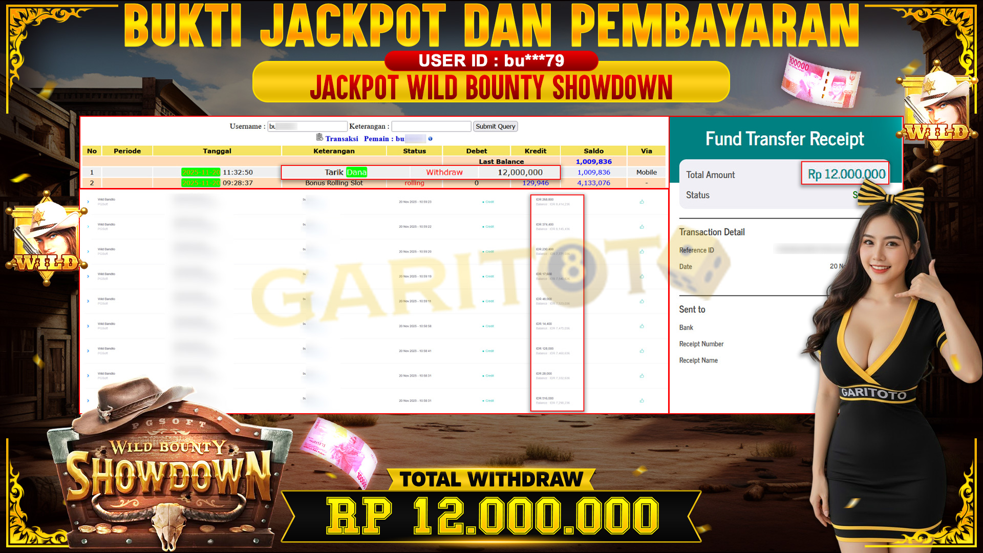 JACKPOT BOUNTY SHOWDOWN