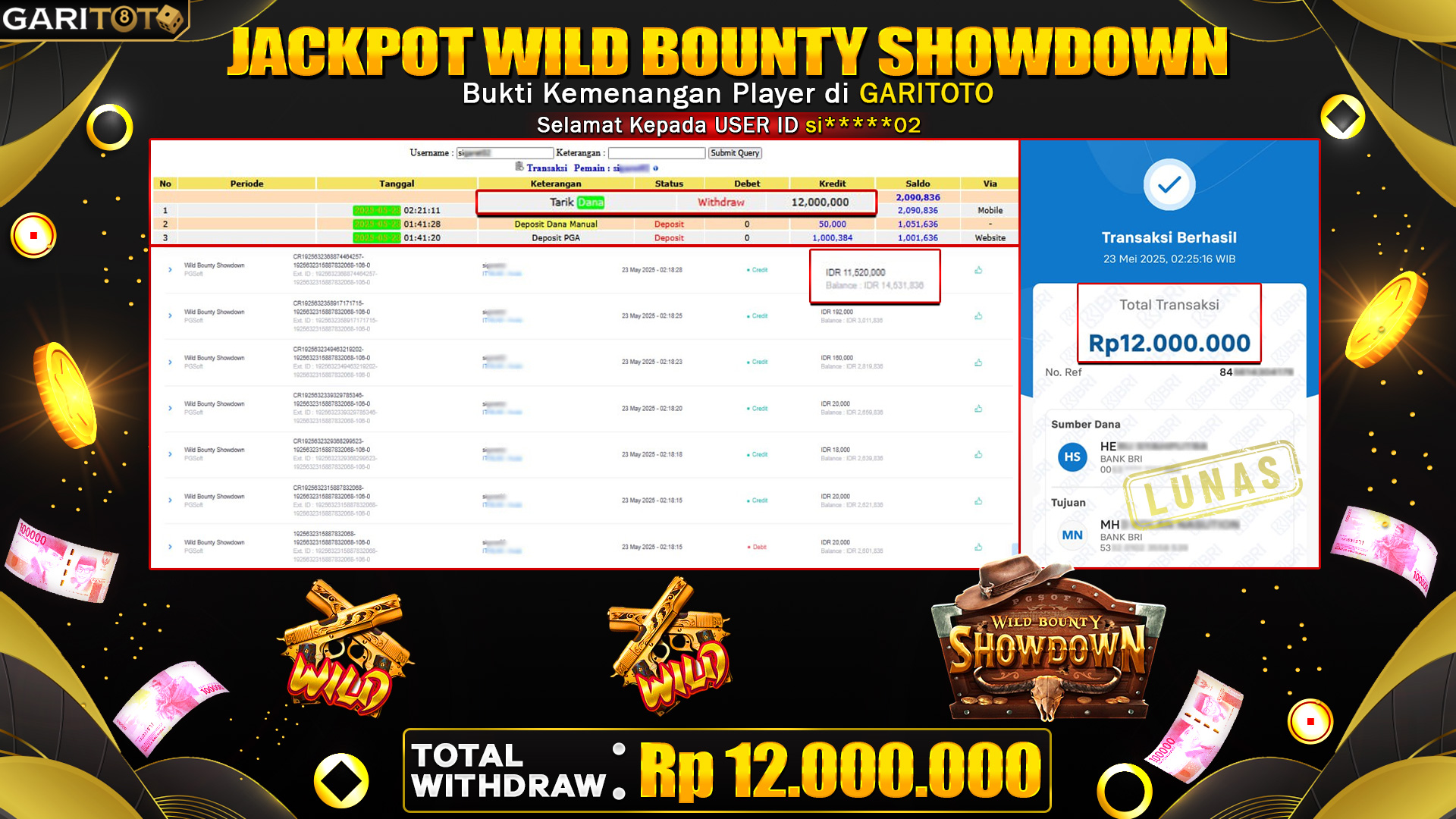 JACKPOT WILD BOUNTY SHOWDOWN