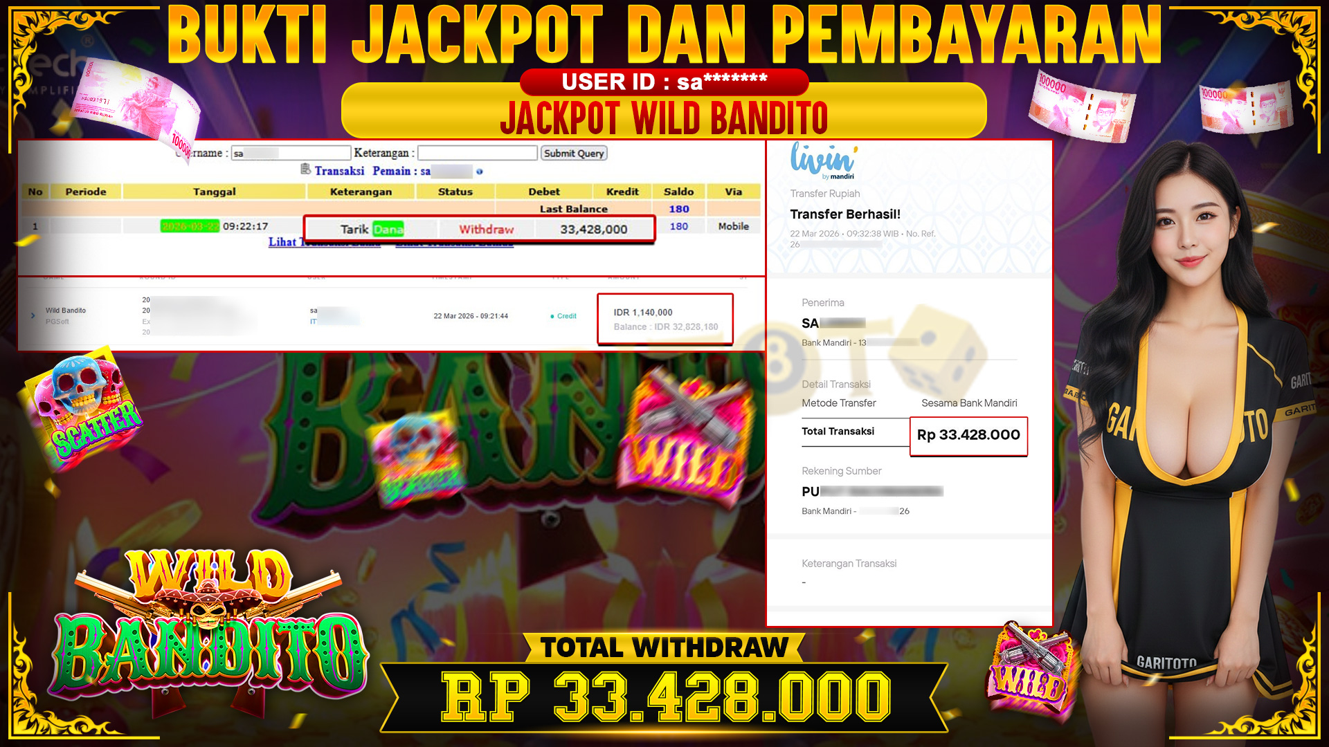 JACKPOT WILD BANDITO