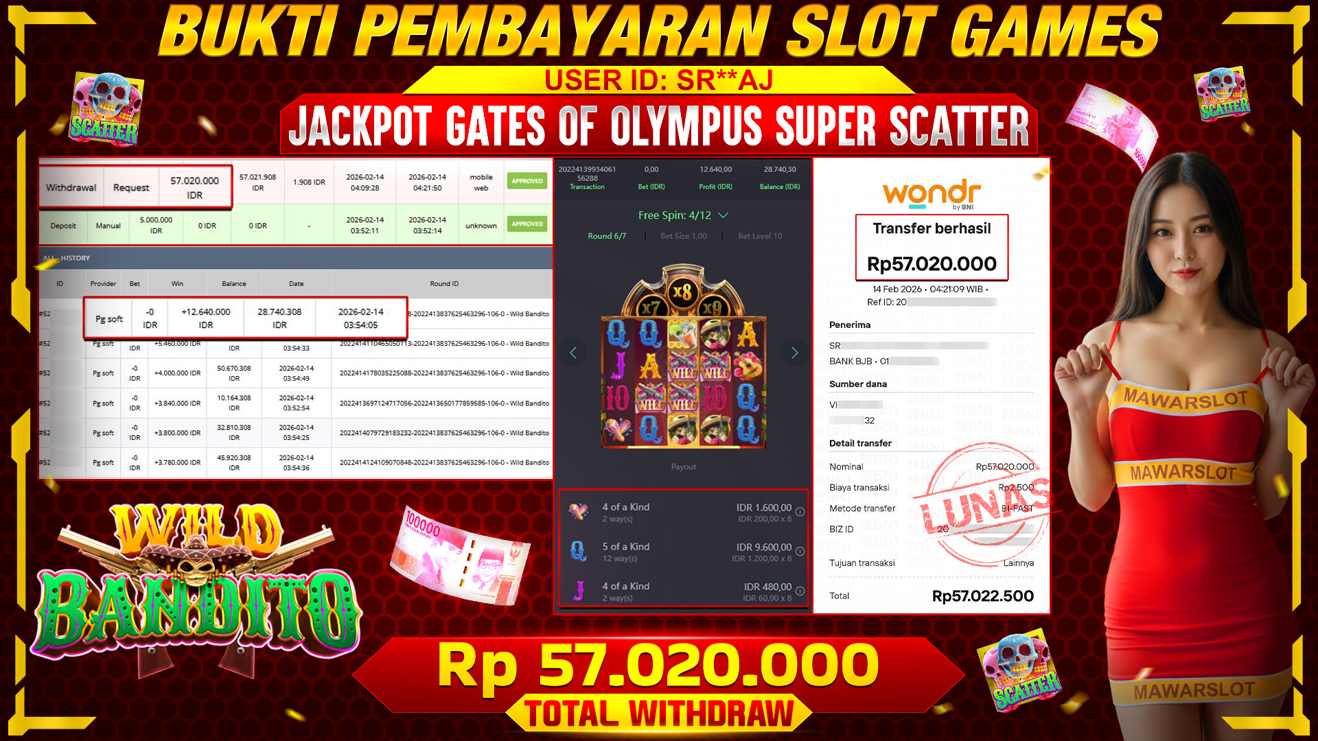 Wild Bandito: Aksi Koboi Pemburu Jackpot!