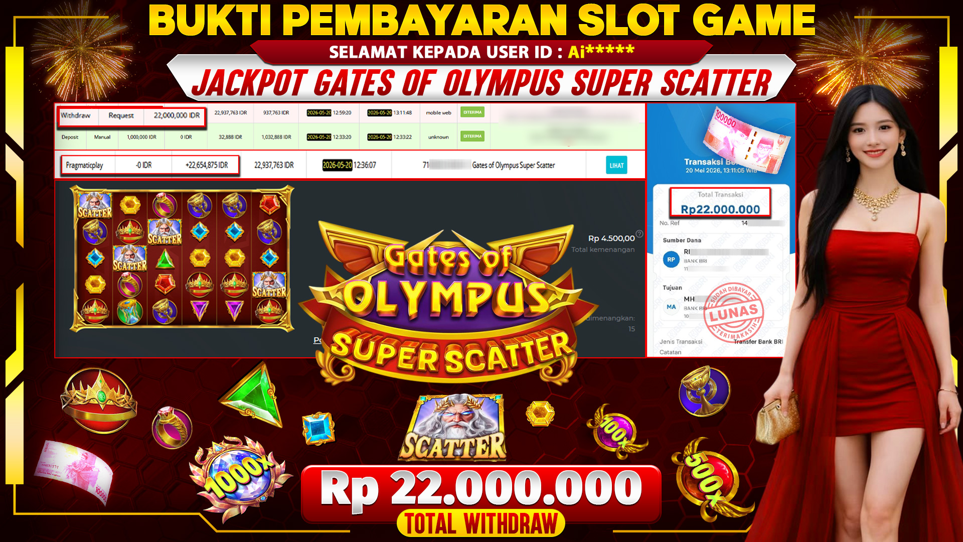 JACKPOT SLOT GATES OF OLYMPUS SUPER SCATTER