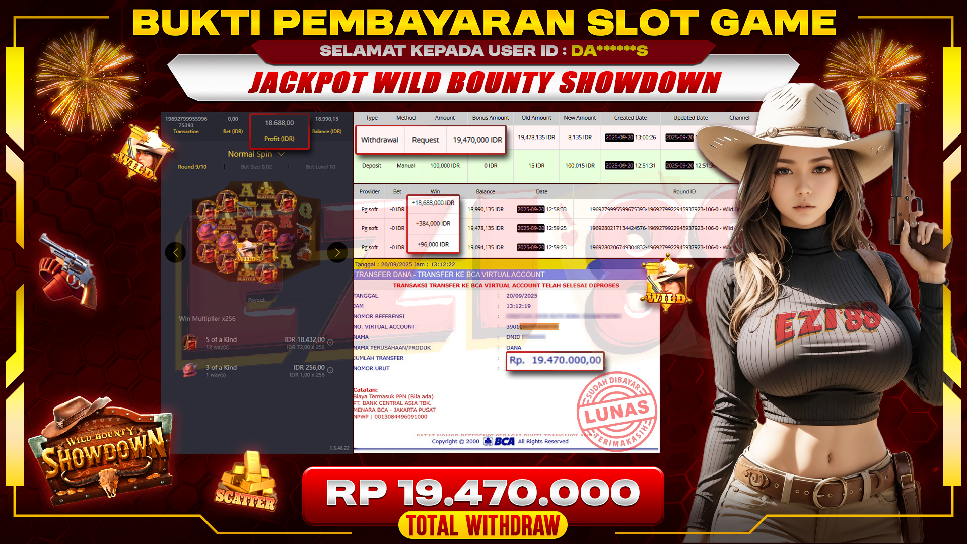 JACKPOT WILD BOUNTY SOWNDOWN