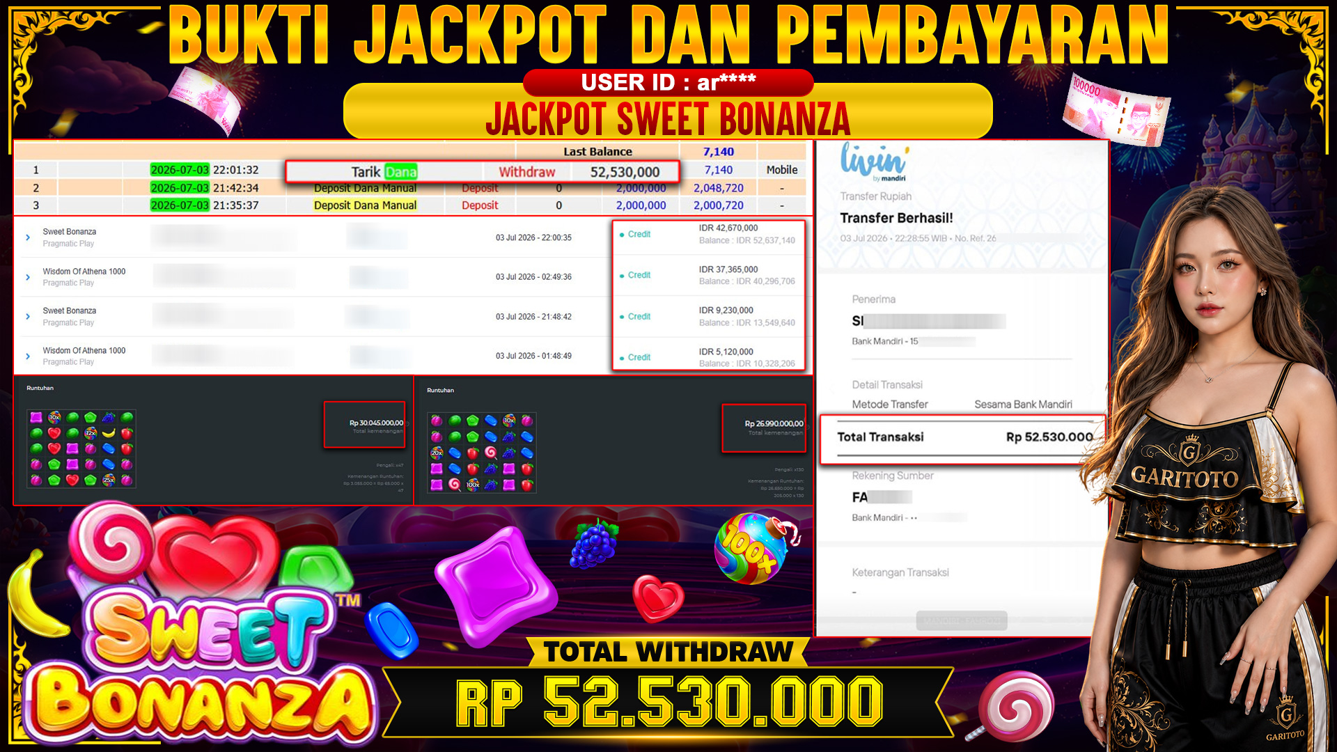 JACKPOT SWEET BONANZA