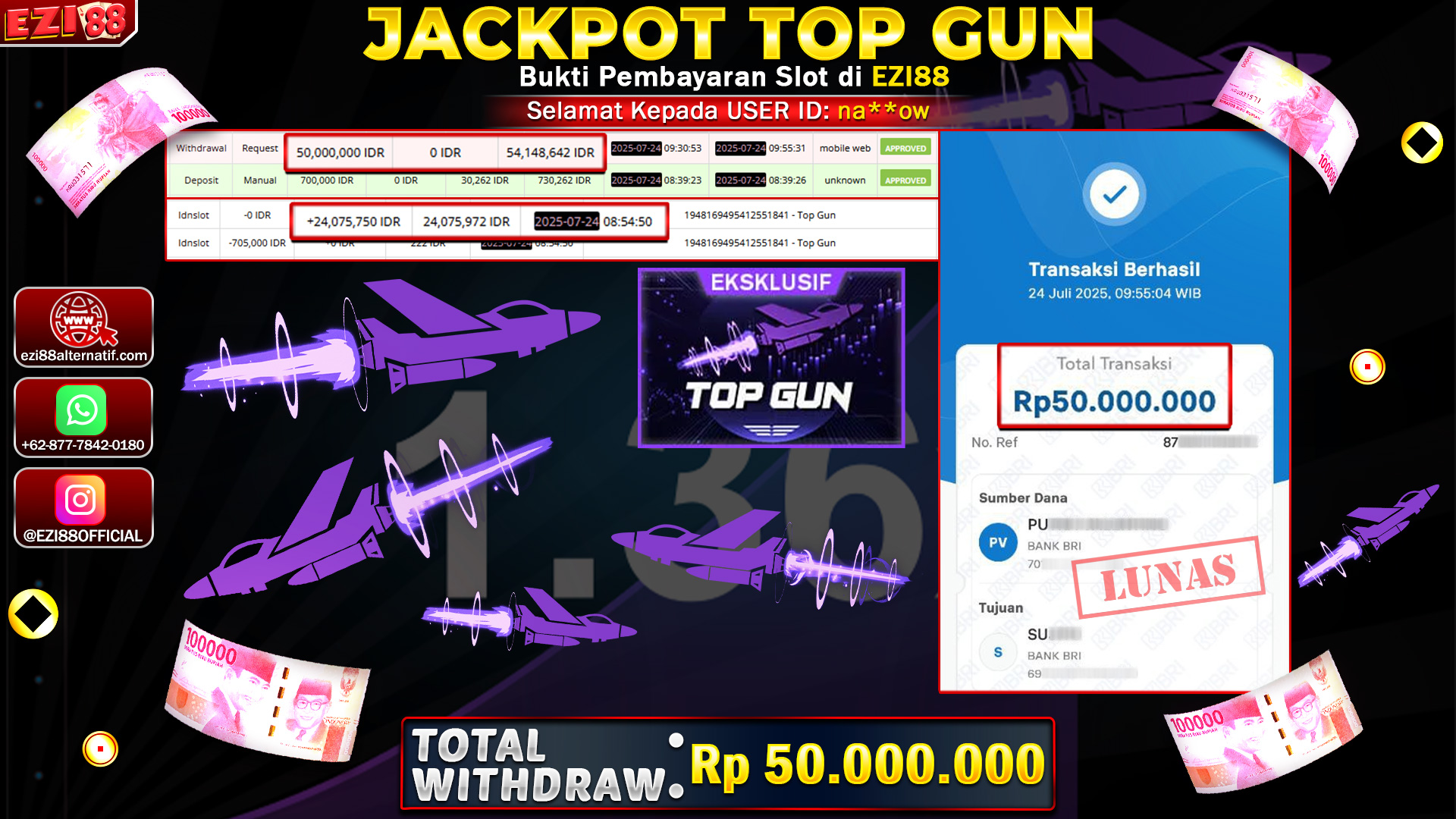 JACKPOT TOP GUN