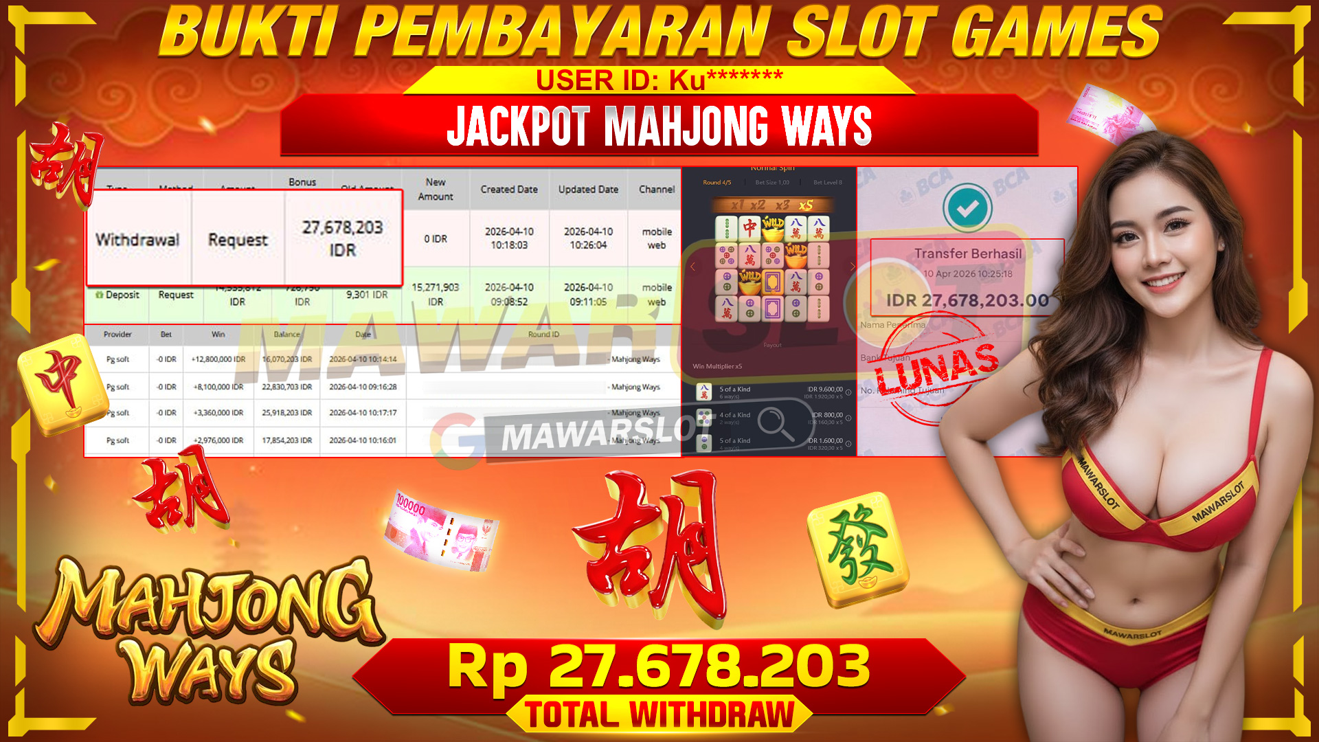 Rahasia Ubin Emas: Cara Tersembunyi Menang di Mahjong Ways!